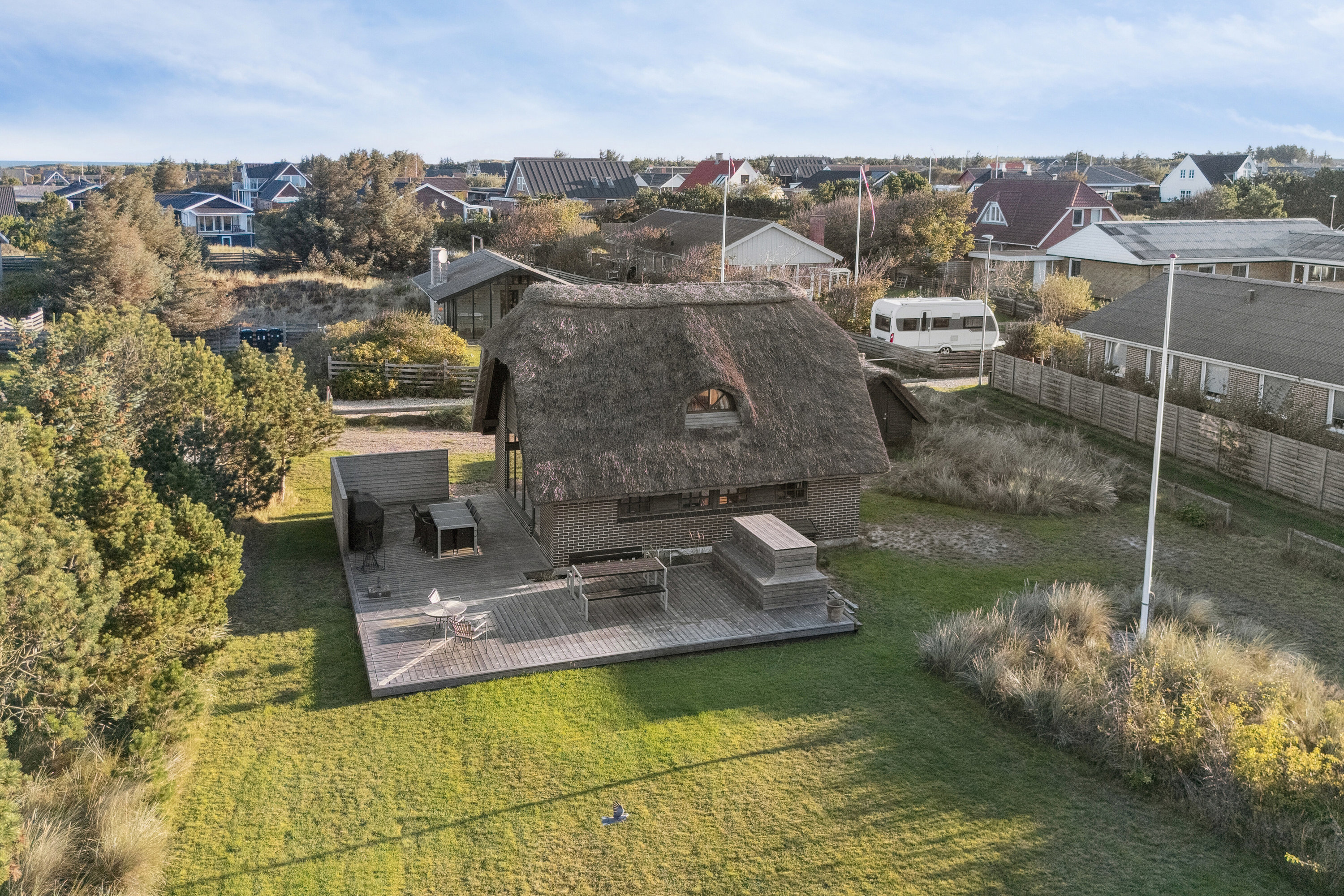 Fremhævet set fra haven billede i fuldskærmstilstand. Billede af Ærenprisvej 28, Vorupør, 7700 Thisted