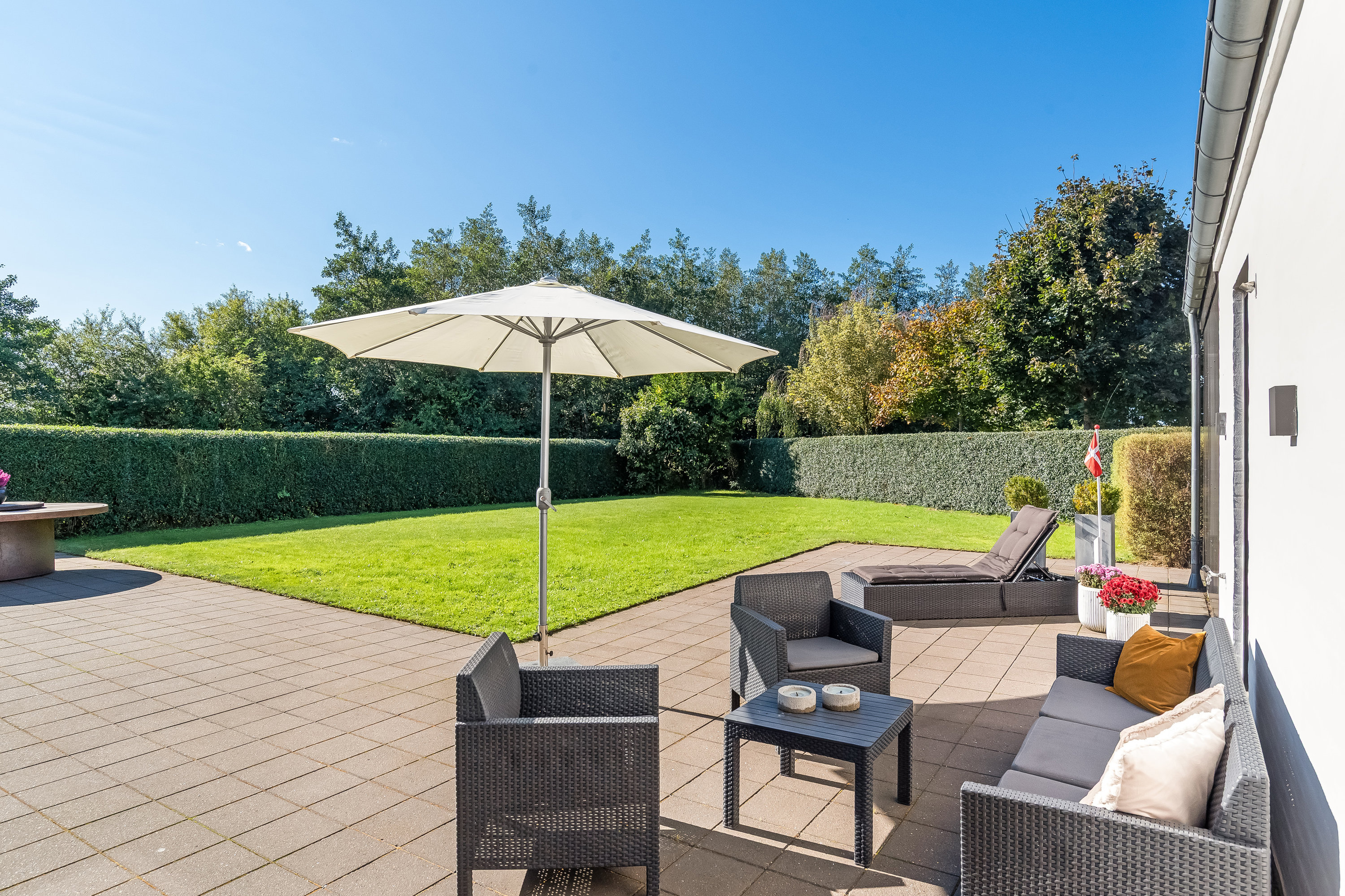 Fremhævet have billede i fuldskærmstilstand. Billede af Kæret 12, 7500 Holstebro