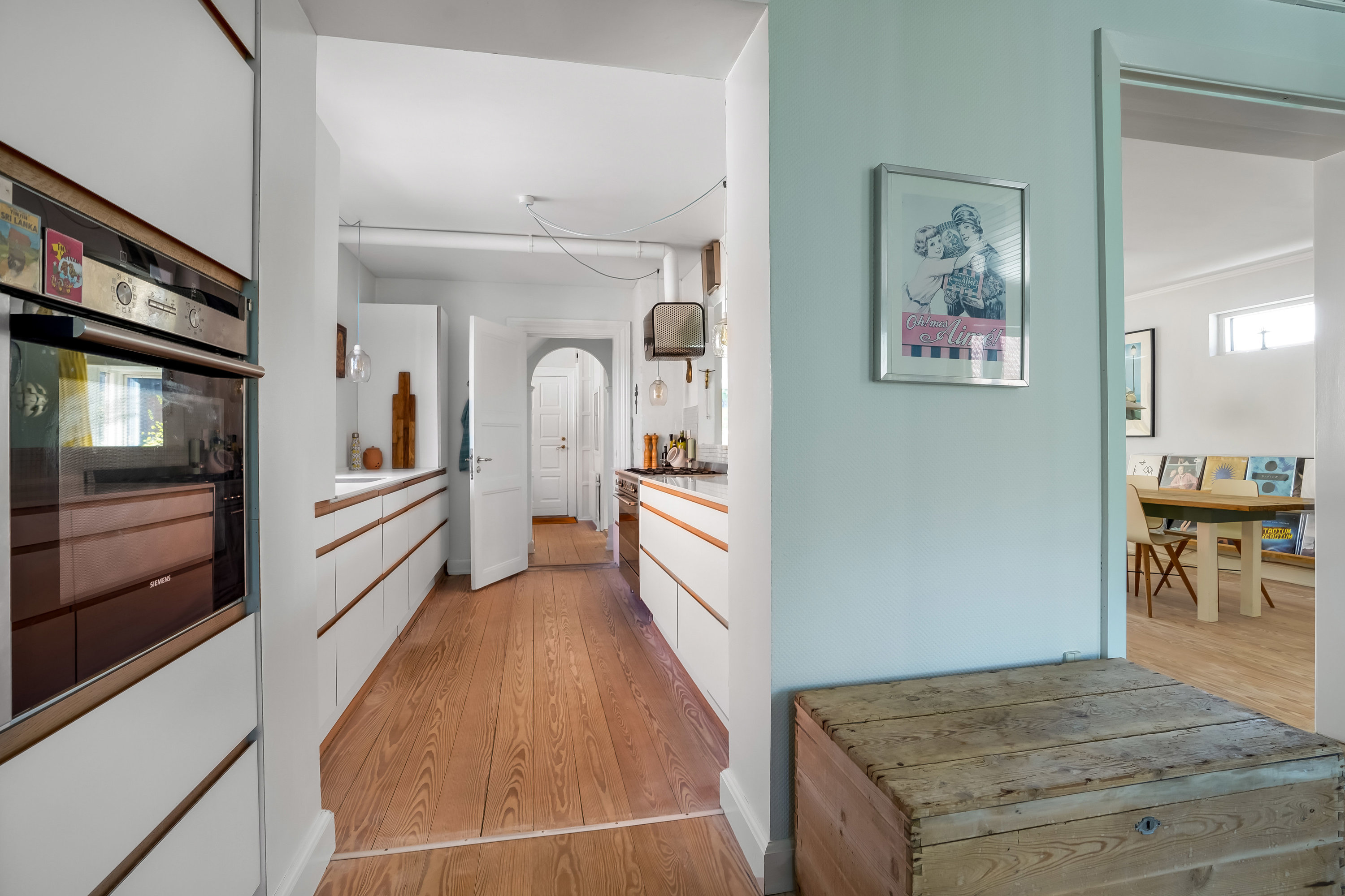 Fremhævet køkken billede i fuldskærmstilstand. Billede af Norgesvej 12, 5500 Middelfart