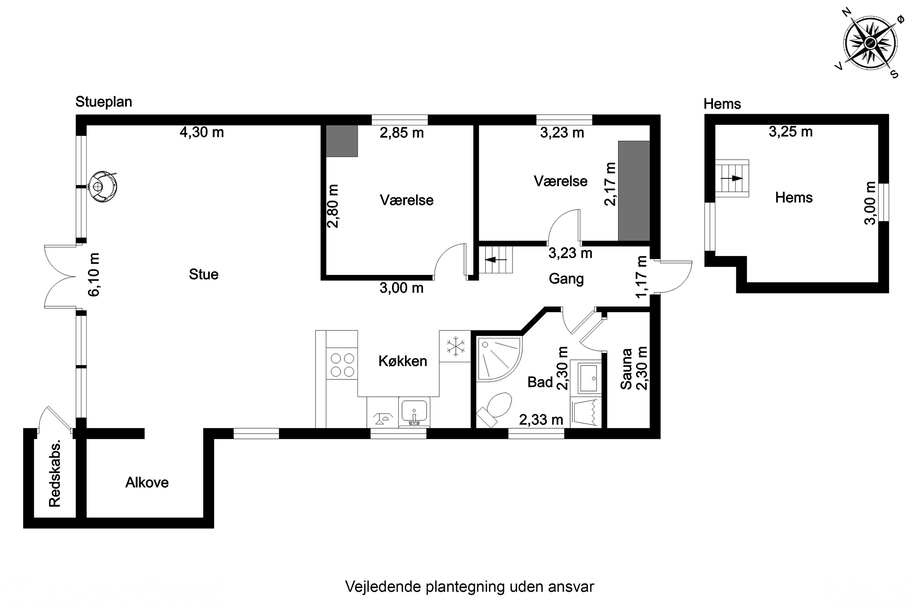 Plantegninger billede af Åvej 18, Varbjerg Strand, 5464 Brenderup Fyn