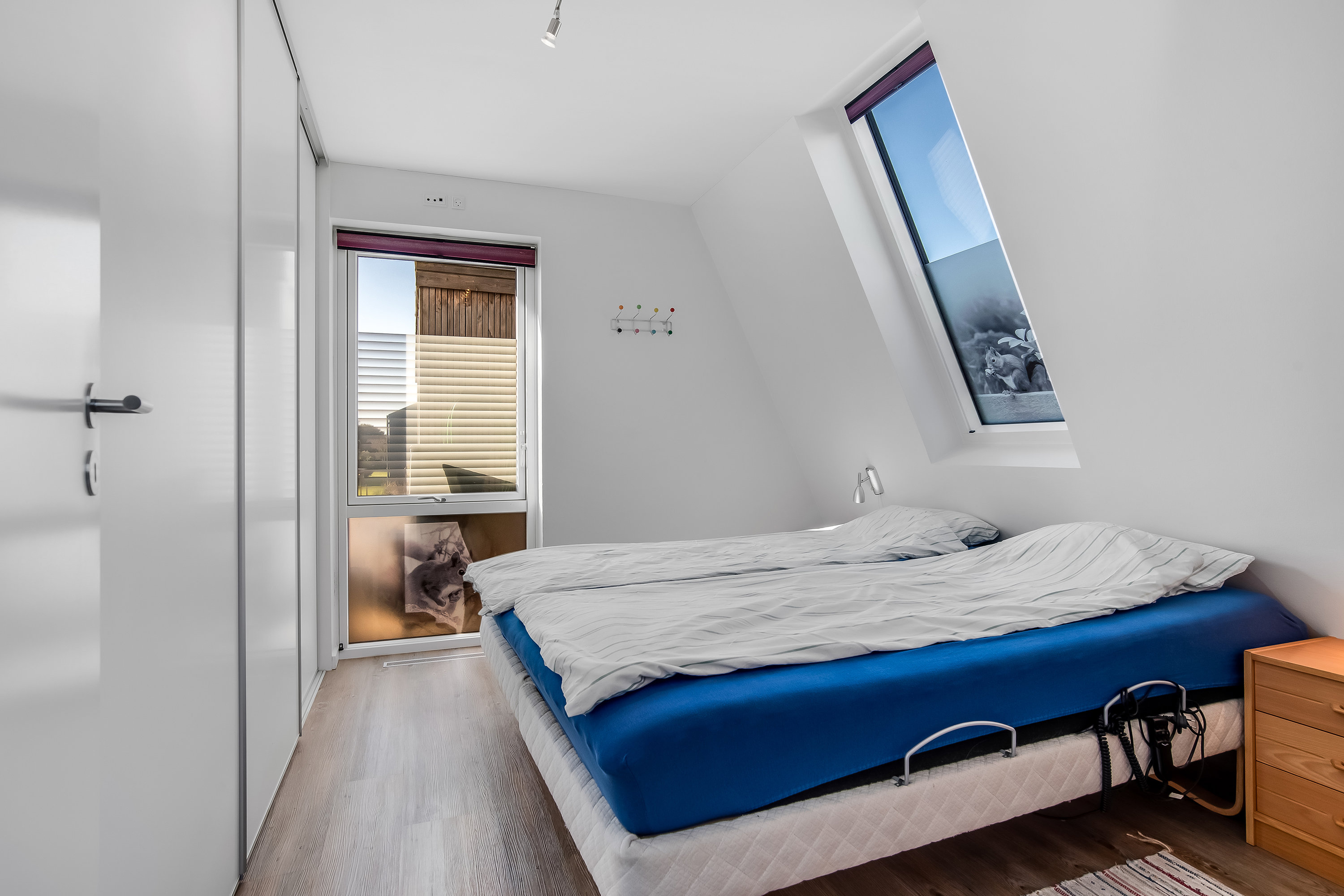 Fremhævet soveværelse billede i fuldskærmstilstand. Billede af Teglparken 10, 7500 Holstebro