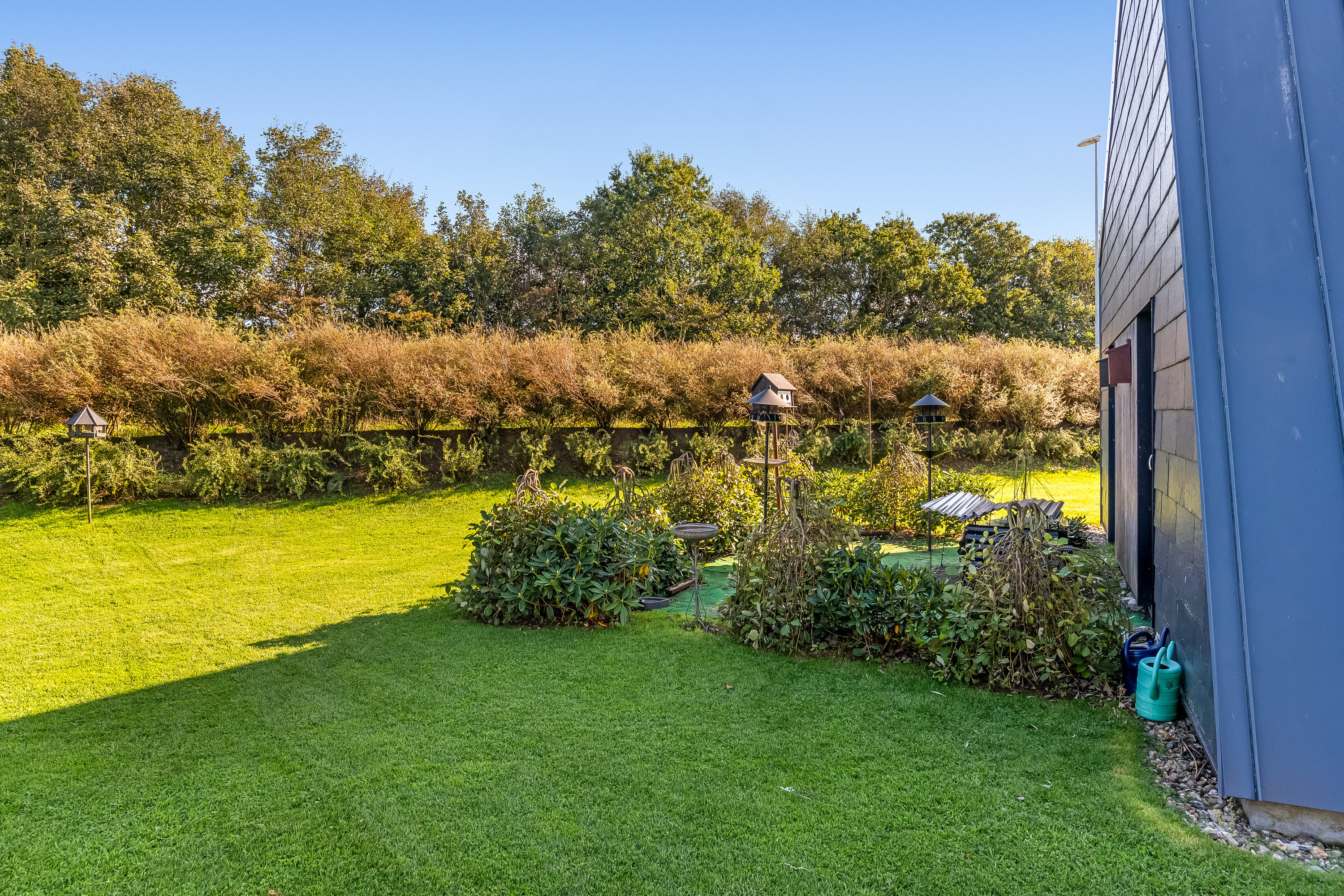 Fremhævet baghave billede i fuldskærmstilstand. Billede af Teglparken 10, 7500 Holstebro