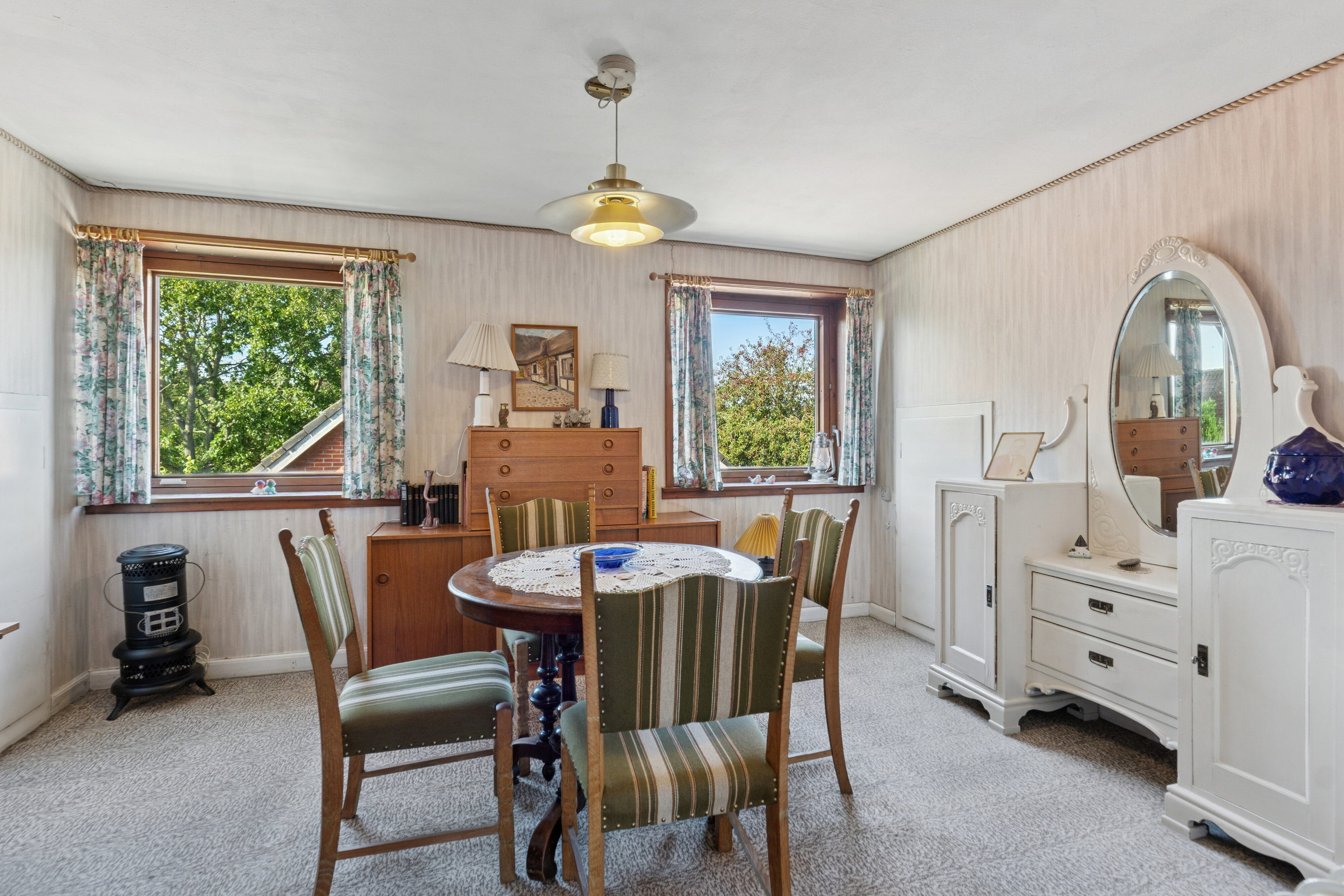 Fremhævet spisestue billede i fuldskærmstilstand. Billede af Assensvej 24, Kirkeby, 5771 Stenstrup