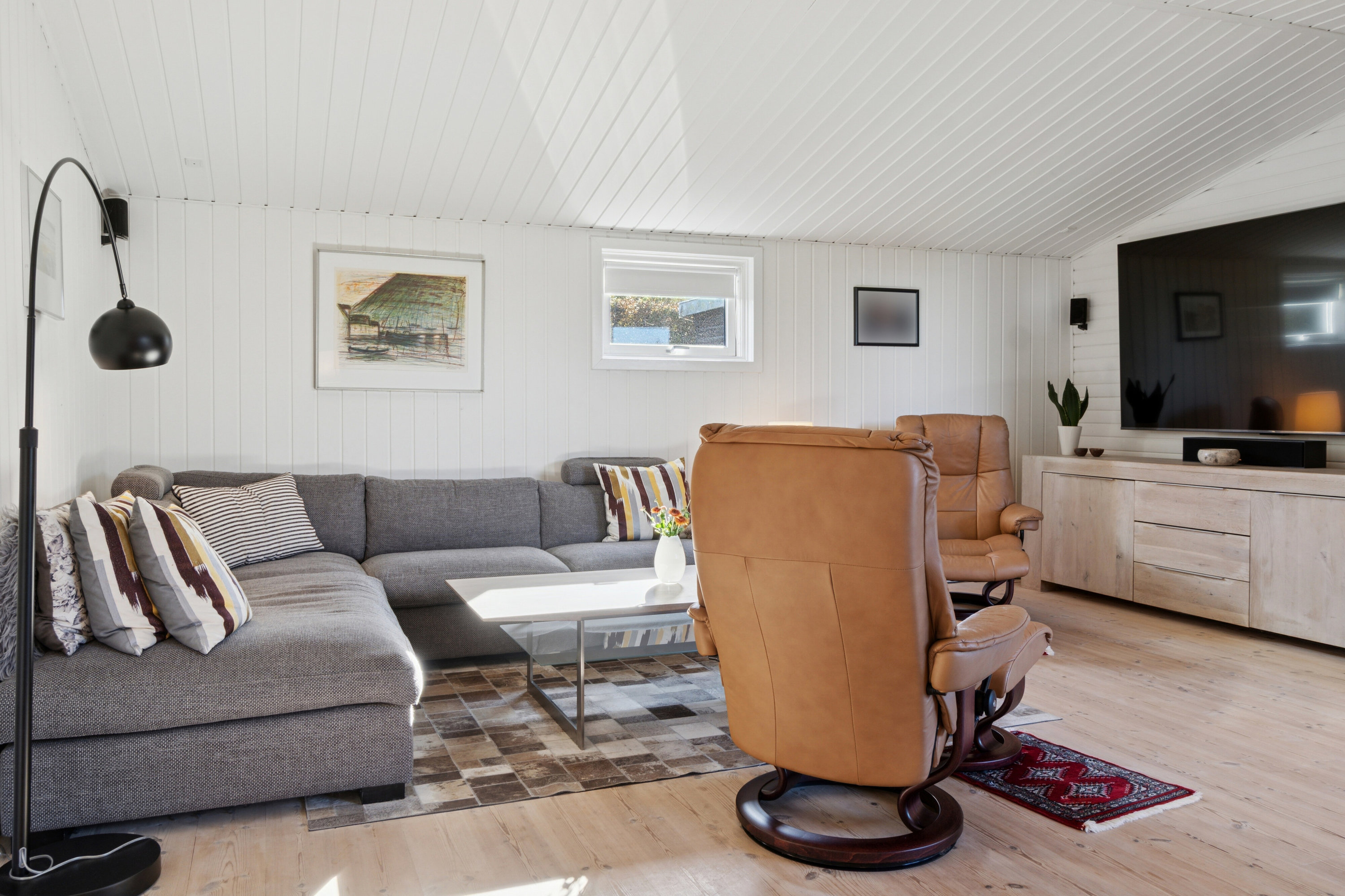 Fremhævet stue billede i fuldskærmstilstand. Billede af Mellemvang 4, Ejby, 4070 Kirke Hyllinge