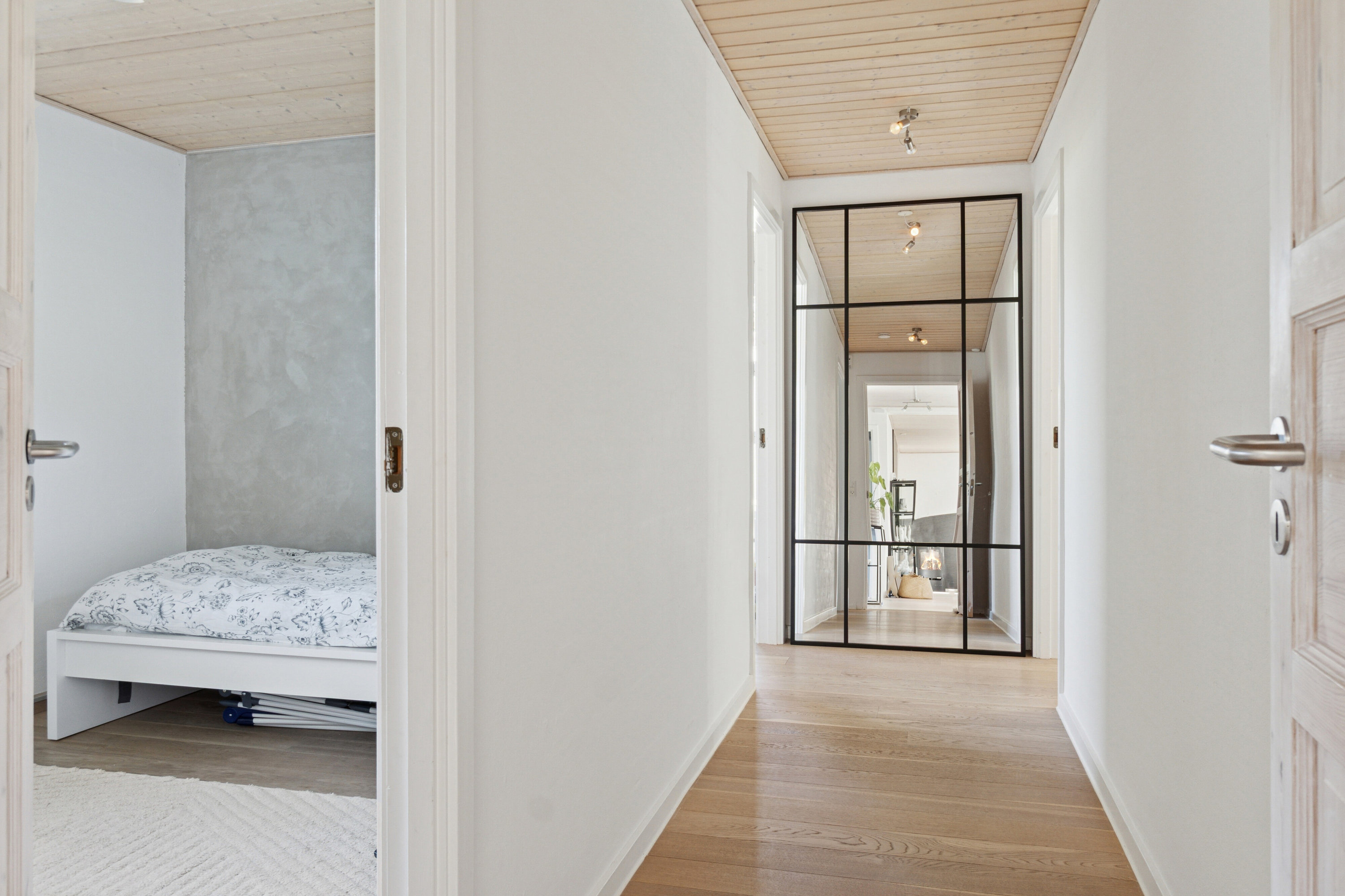 Fremhævet gang billede i fuldskærmstilstand. Billede af Skydevænget 9, 4262 Sandved