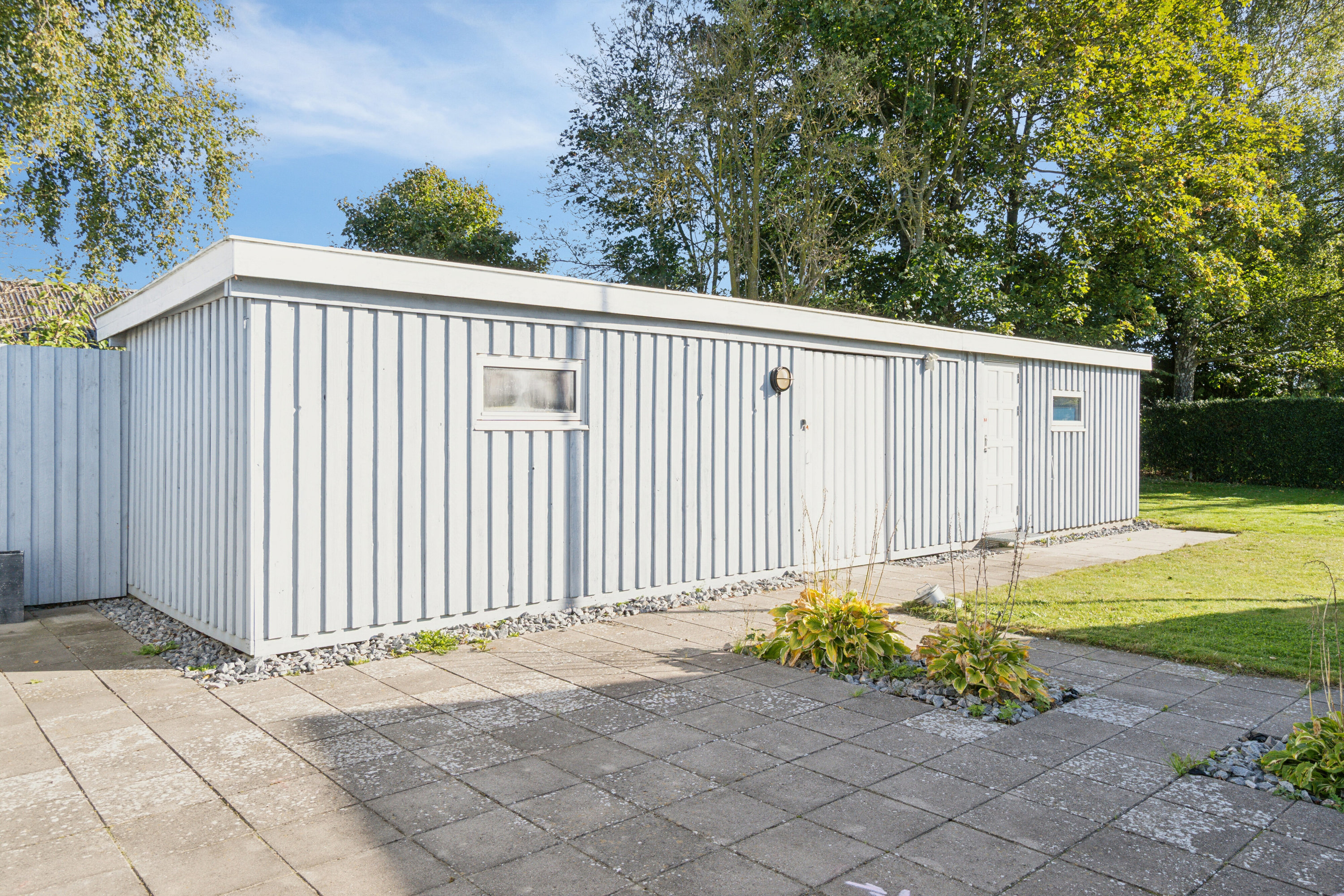 Fremhævet udendørs billede i fuldskærmstilstand. Billede af Skydevænget 9, 4262 Sandved