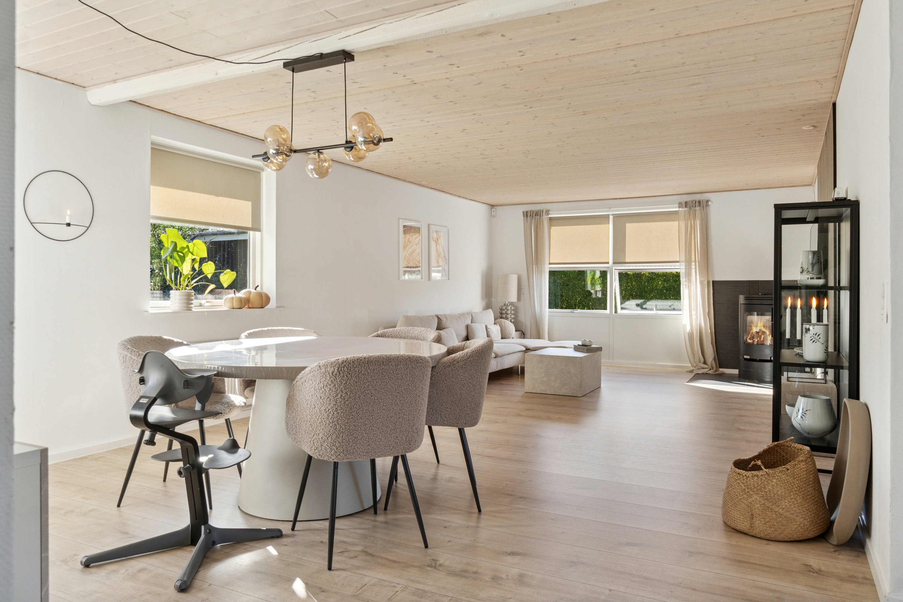 Fremhævet spisestue billede i fuldskærmstilstand. Billede af Skydevænget 9, 4262 Sandved