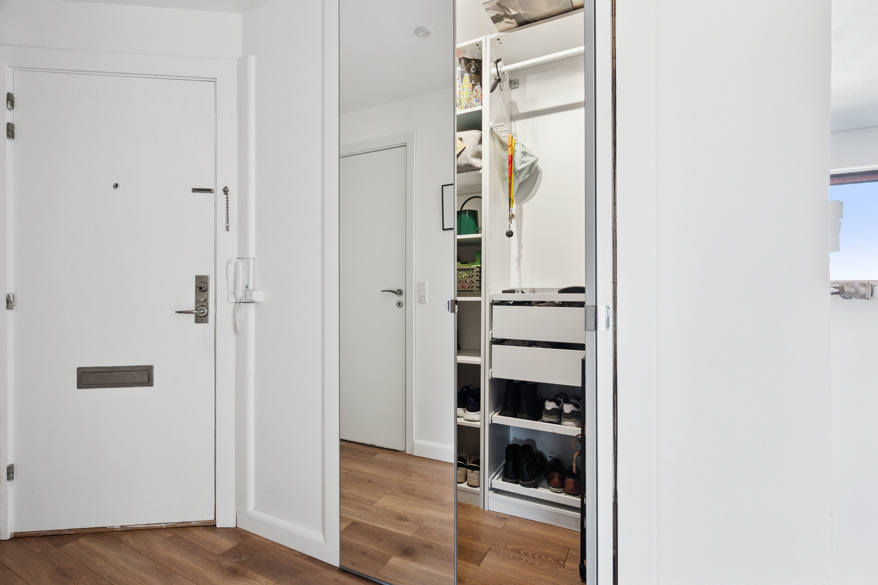 Fremhævet gang billede i fuldskærmstilstand. Billede af Slejpnersgade 2, 5. tv., 2200 København N