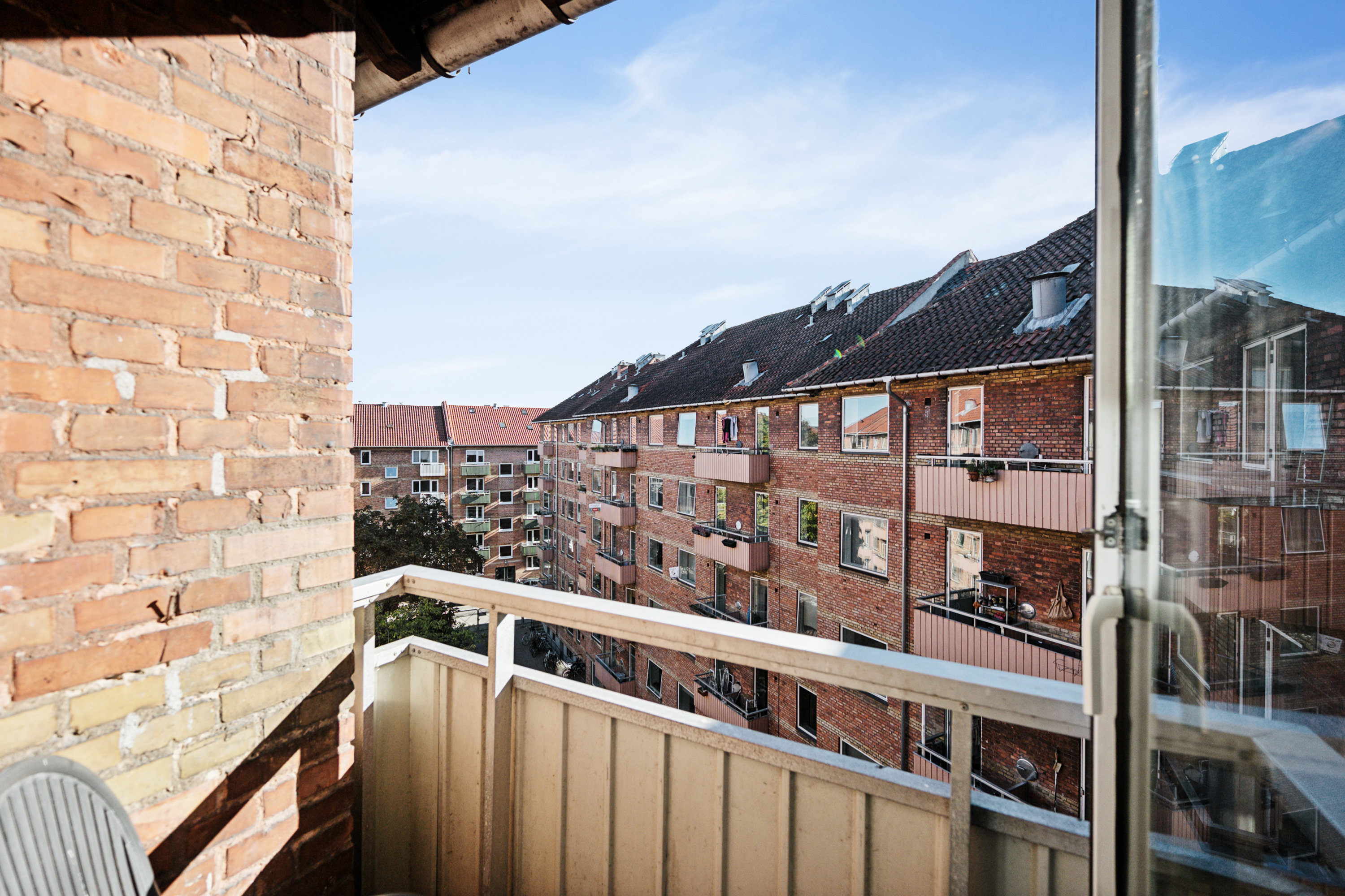 Fremhævet altan billede i fuldskærmstilstand. Billede af Slejpnersgade 2, 5. tv., 2200 København N