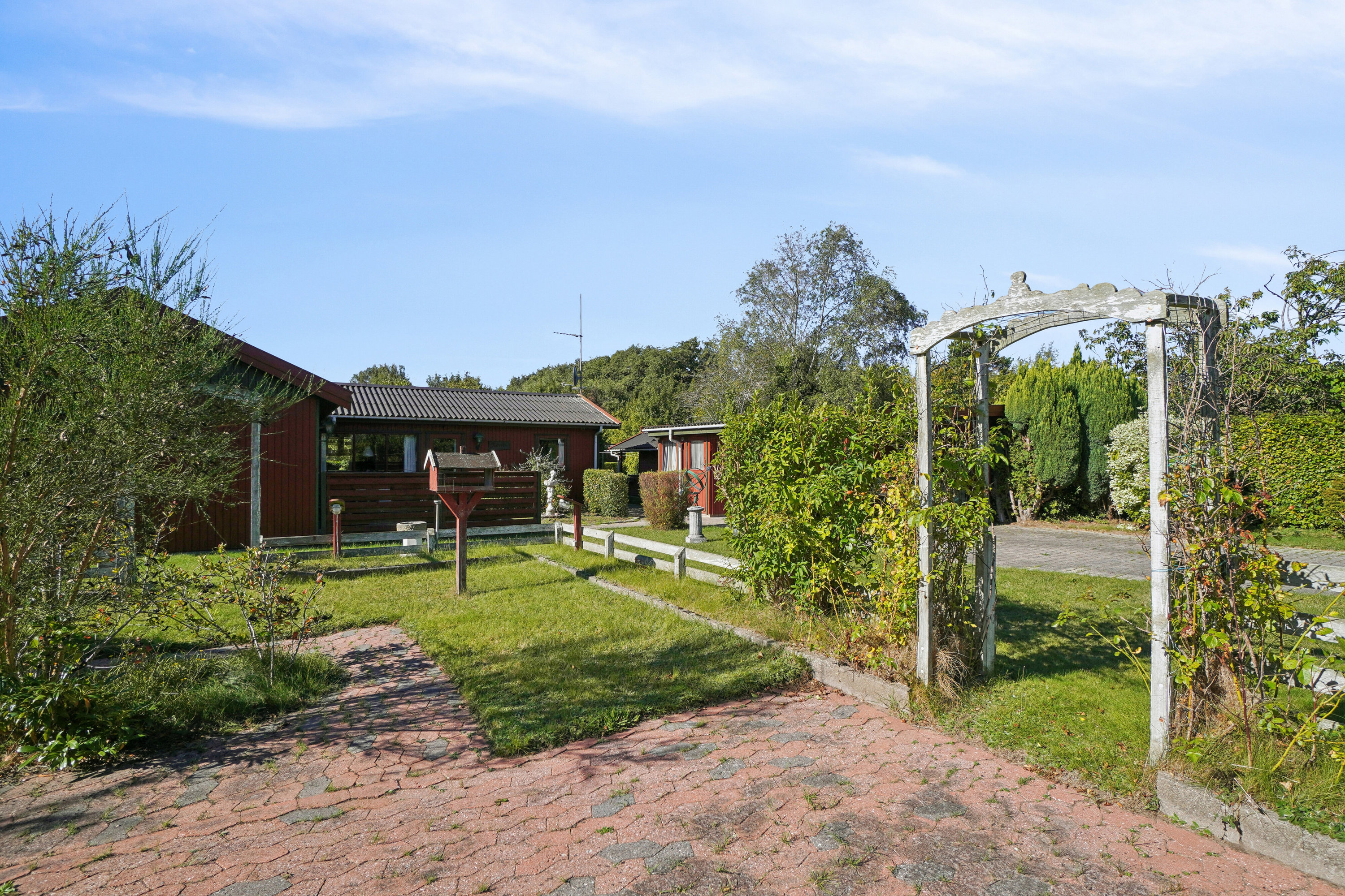 Fremhævet set fra vejen billede i fuldskærmstilstand. Billede af Olaf Poulsensvej 5, Evetofte, 3370 Melby