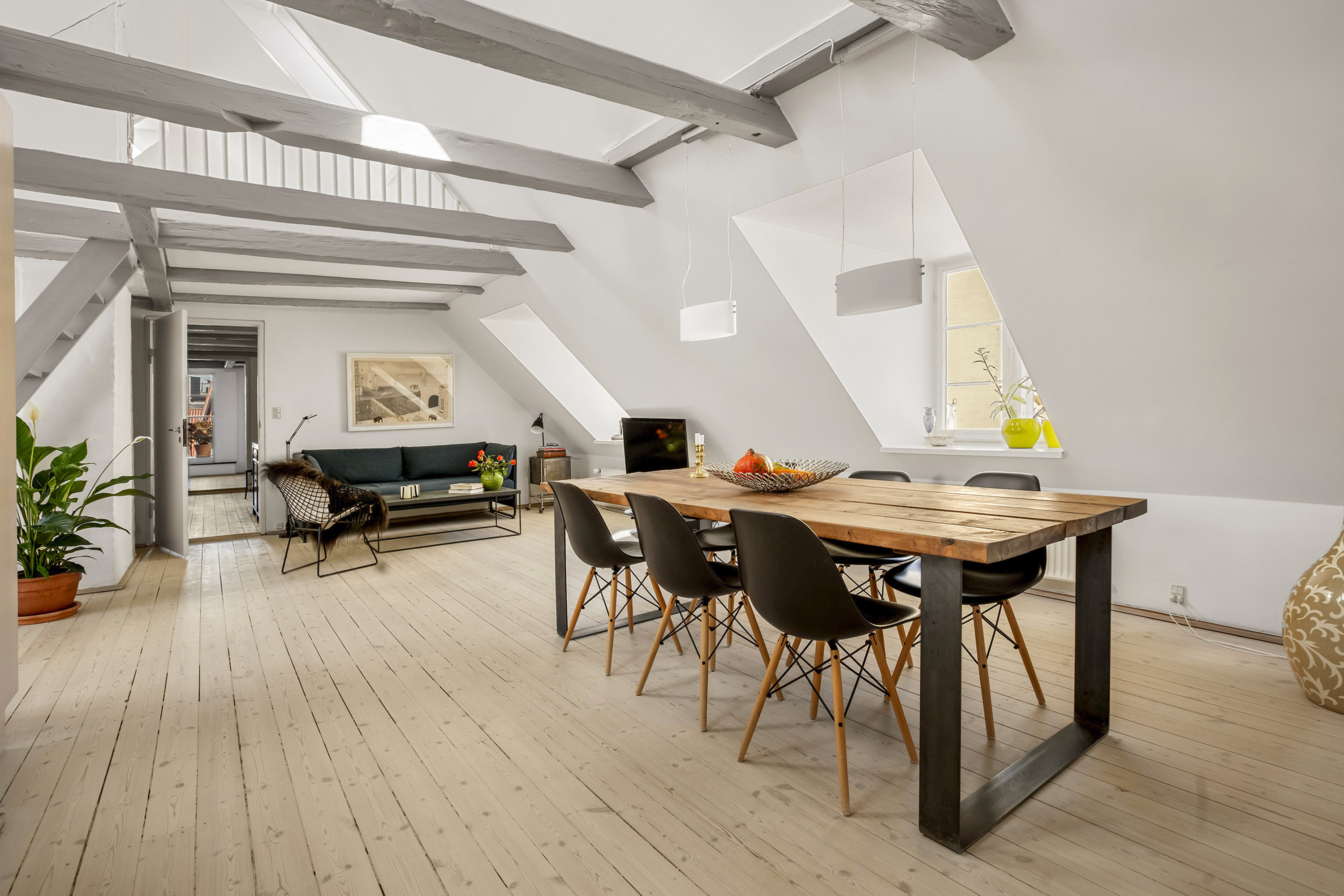 Fremhævet spisestue billede i fuldskærmstilstand. Billede af Nyhavn 31C, 4., 1051 København K