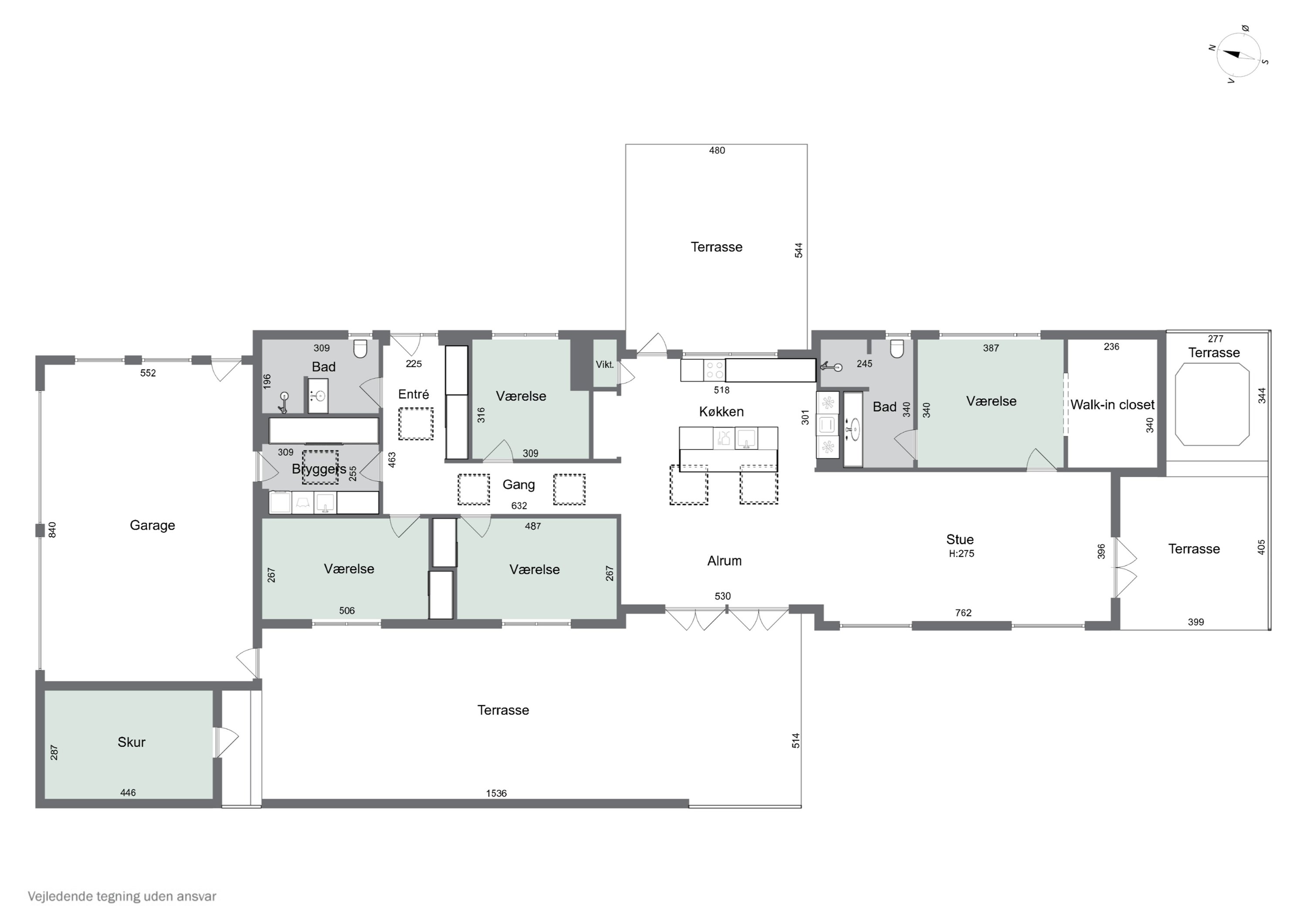 Plantegninger billede af Ejby Alle 23, 2650 Hvidovre