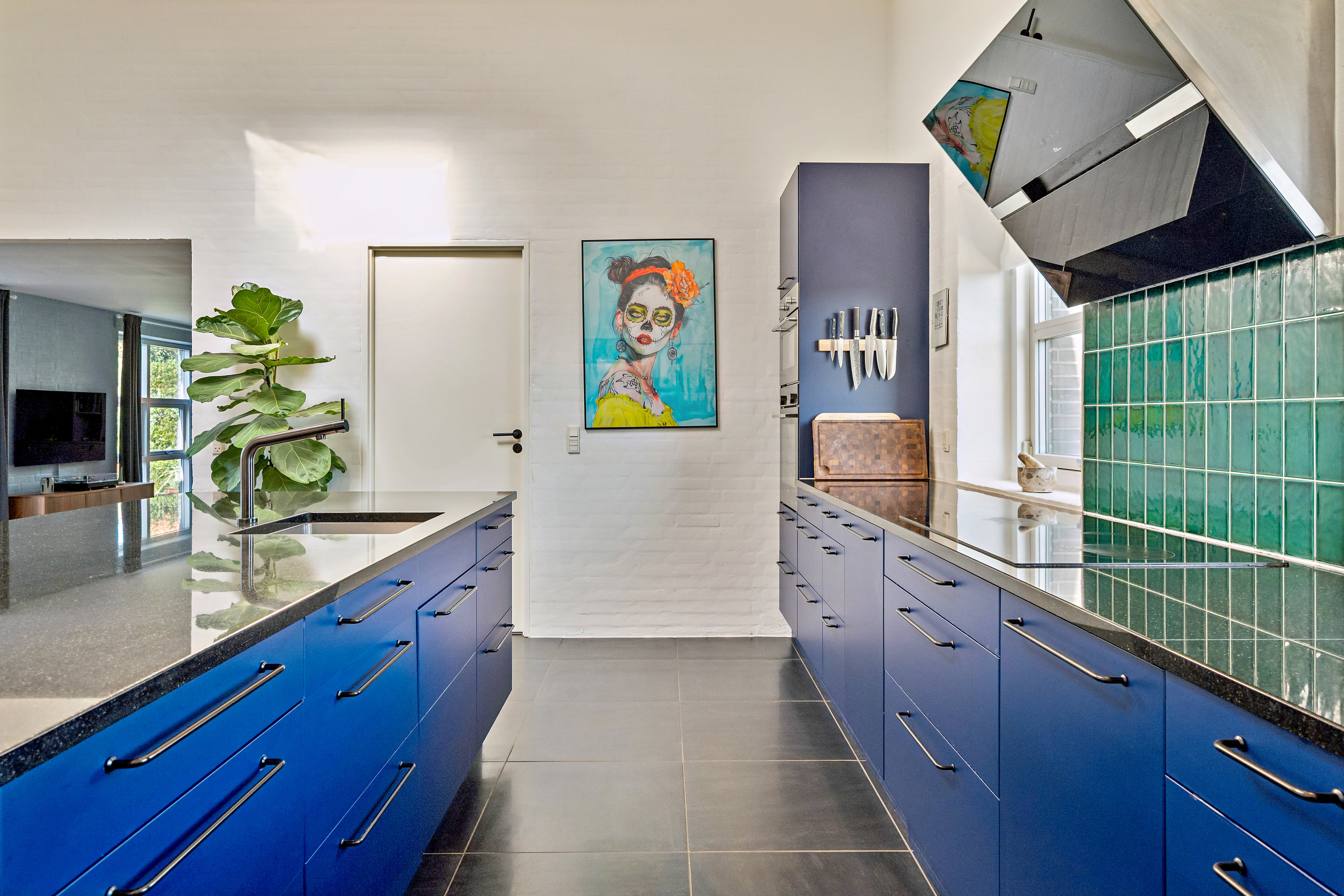 Fremhævet køkken billede i fuldskærmstilstand. Billede af Korsagervej 4, Foldby, 8382 Hinnerup