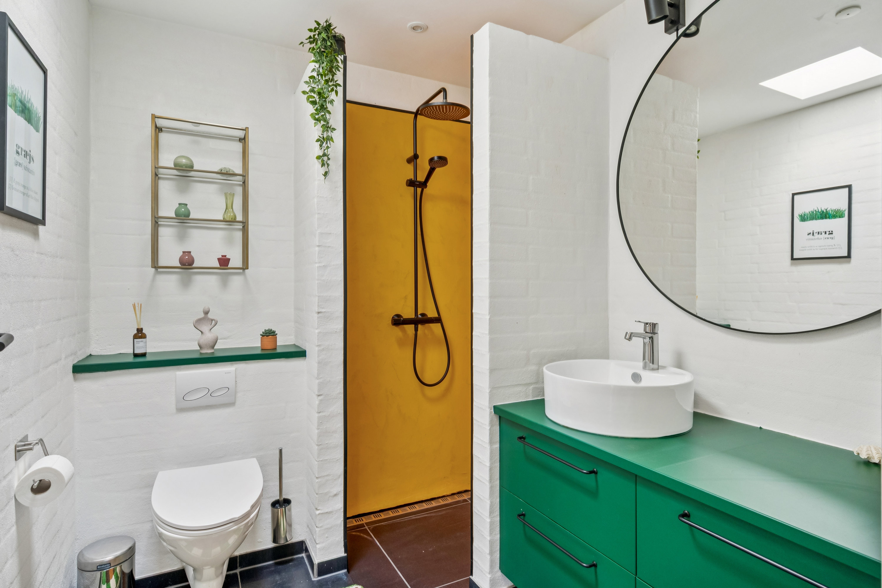 Fremhævet badeværelse billede i fuldskærmstilstand. Billede af Korsagervej 4, Foldby, 8382 Hinnerup