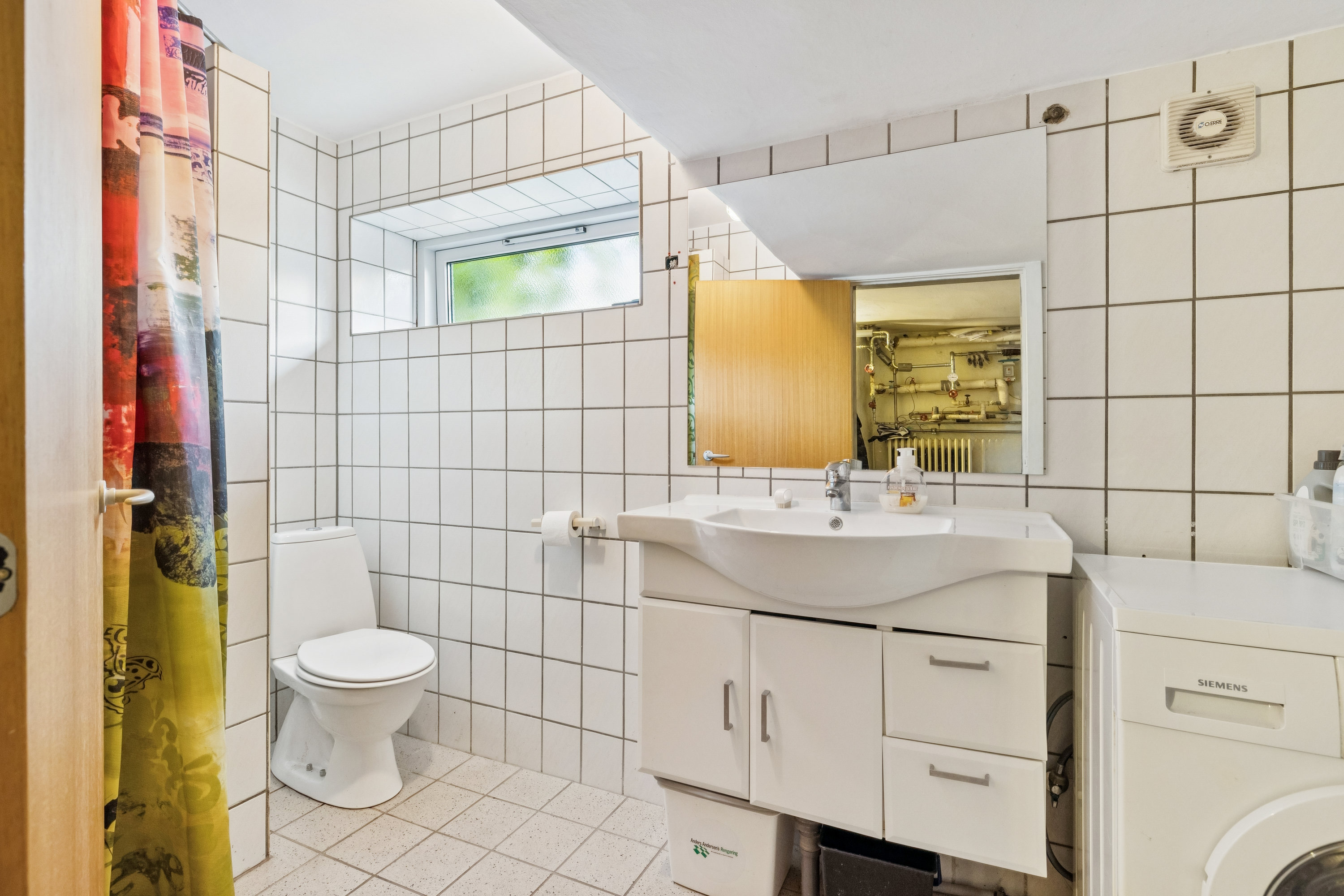 Fremhævet badeværelse billede i fuldskærmstilstand. Billede af Teglvej 16, 8930 Randers NØ