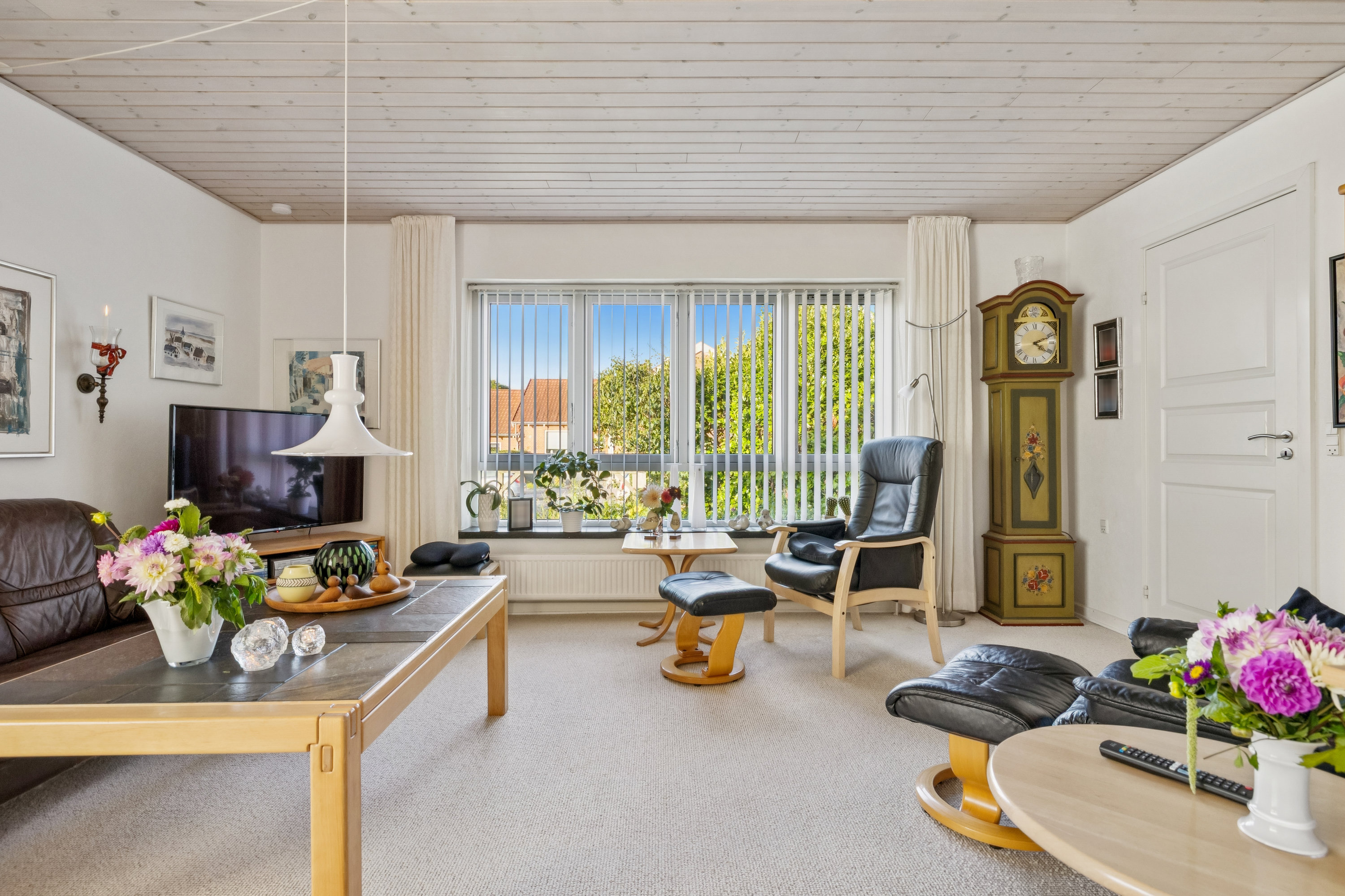 Fremhævet stue billede i fuldskærmstilstand. Billede af Teglvej 16, 8930 Randers NØ