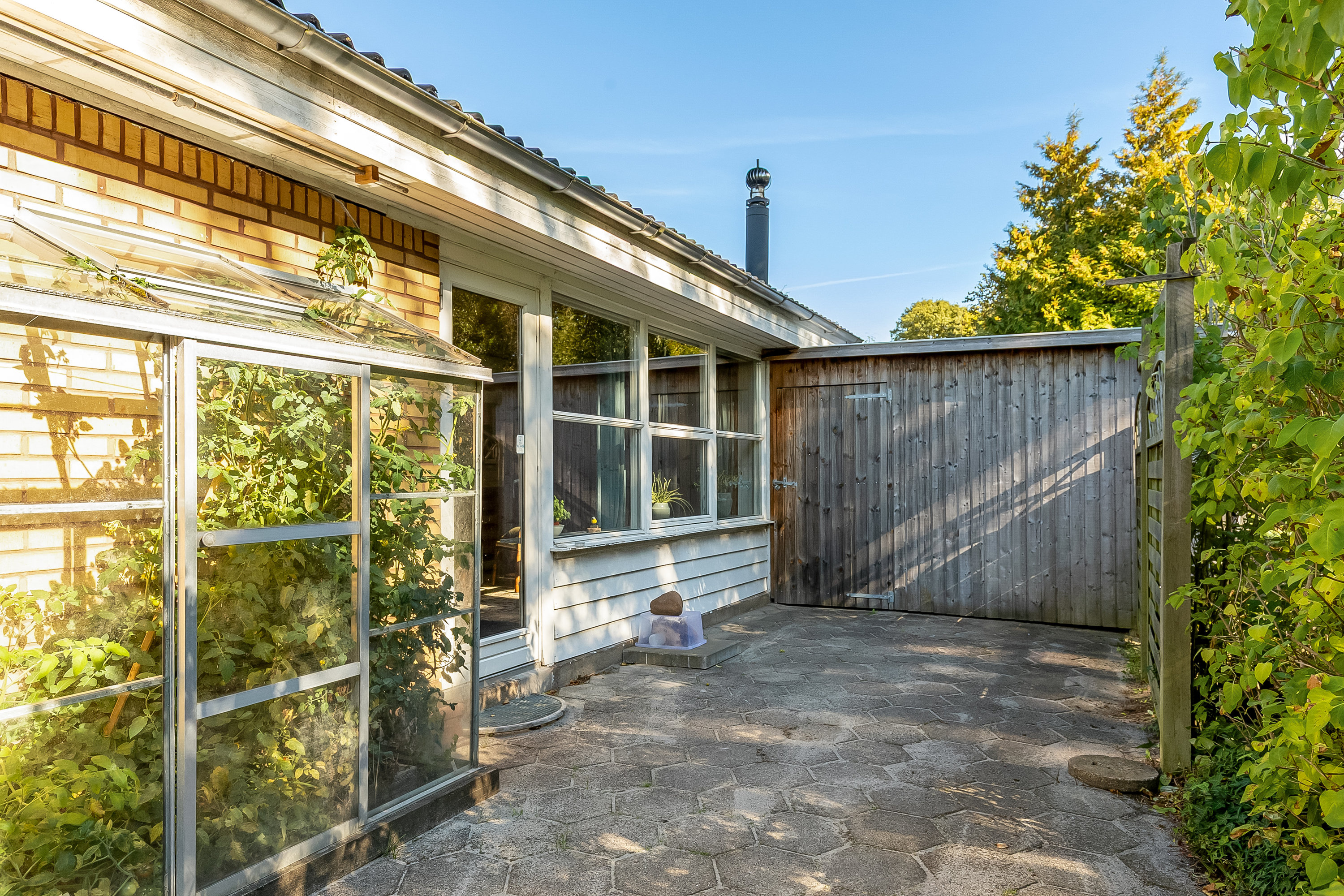 Fremhævet terrasse billede i fuldskærmstilstand. Billede af Hans Tavsens Vej 3, 6000 Kolding