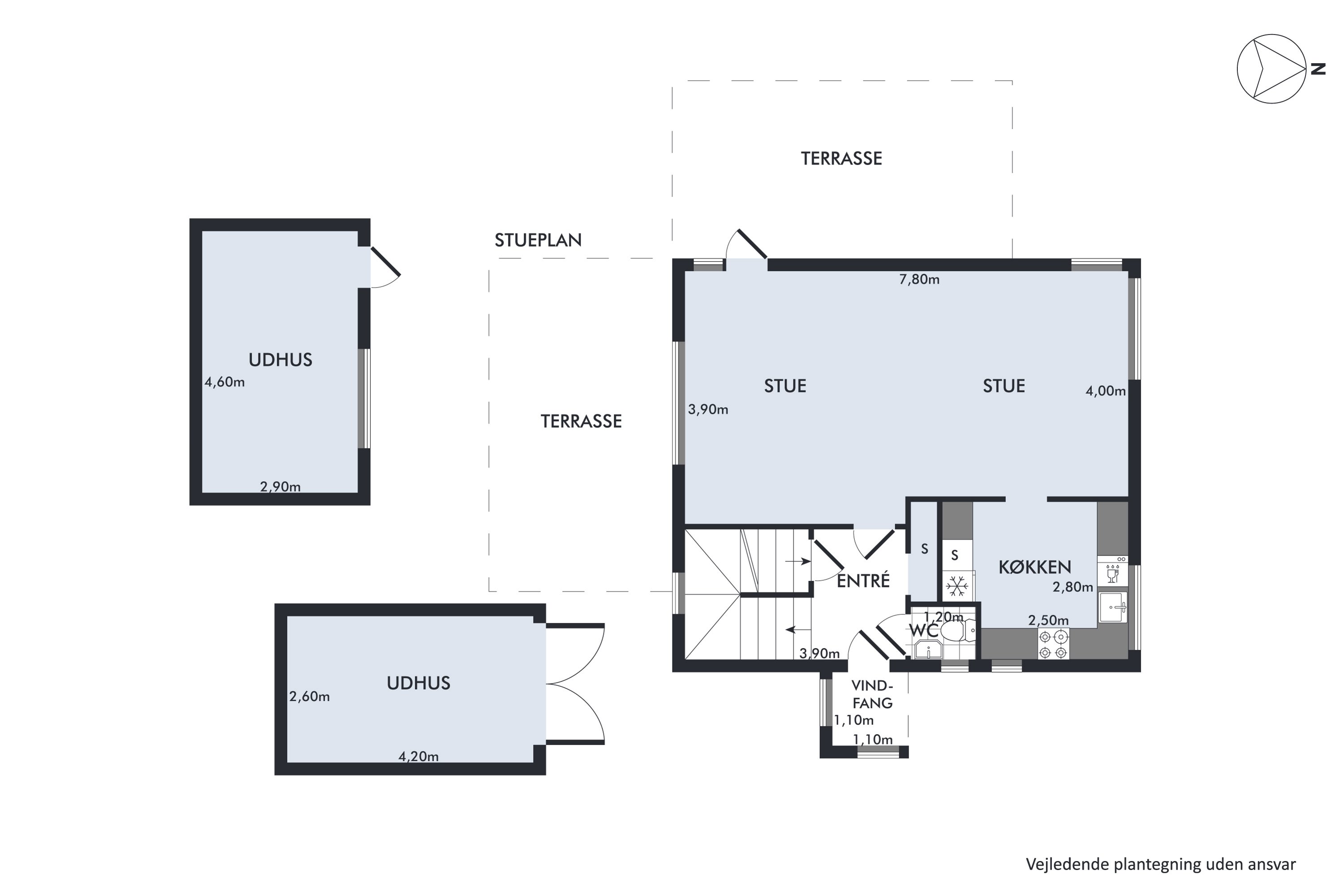 Plantegninger billede af Hovedgaden 107, 4520 Svinninge
