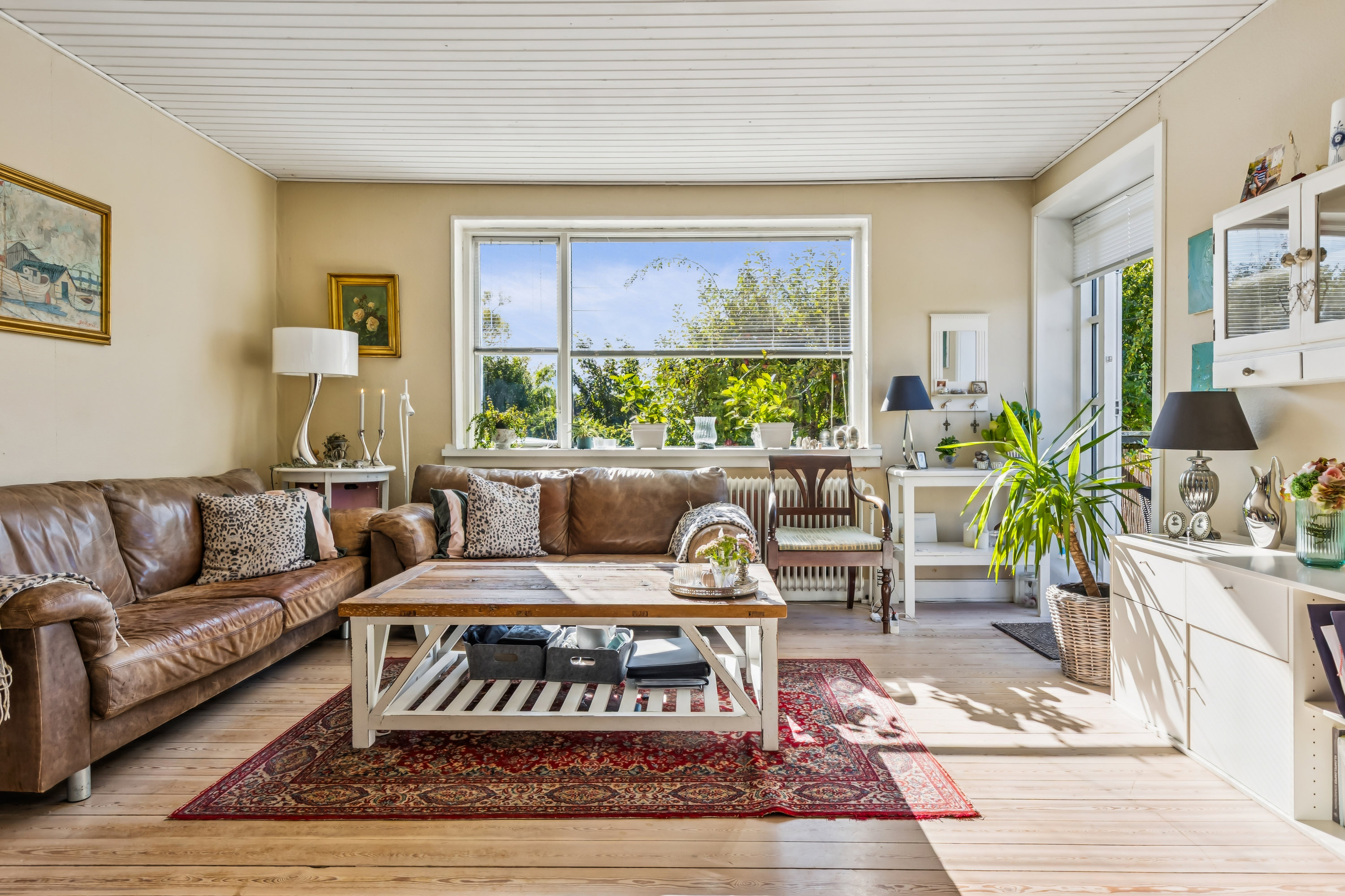 Fremhævet stue billede i fuldskærmstilstand. Billede af Hovedgaden 107, 4520 Svinninge