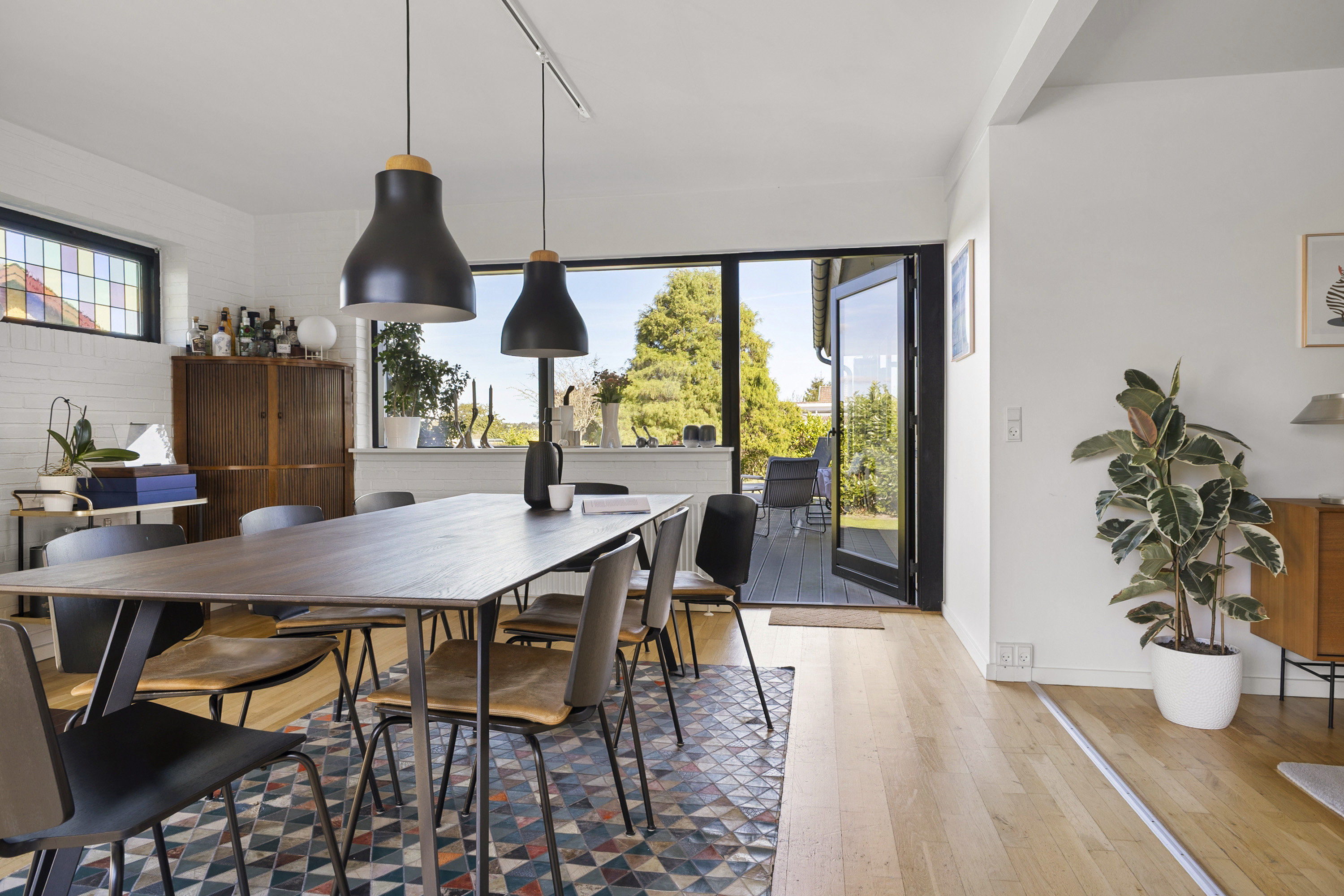 Fremhævet spisestue billede i fuldskærmstilstand. Billede af Heimdalsvej 2, 6100 Haderslev