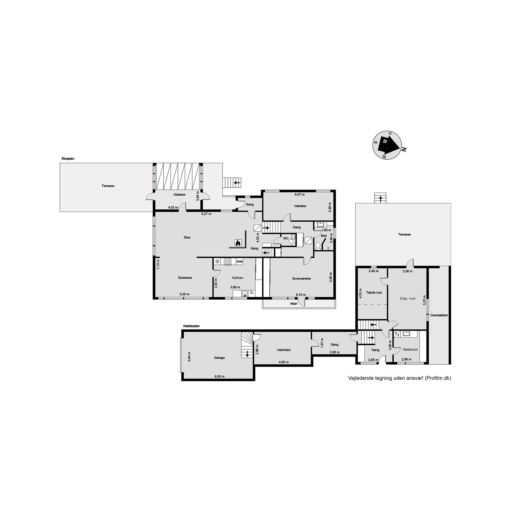Plantegninger billede af Jægervænget 30, Nørremarken, 7100 Vejle