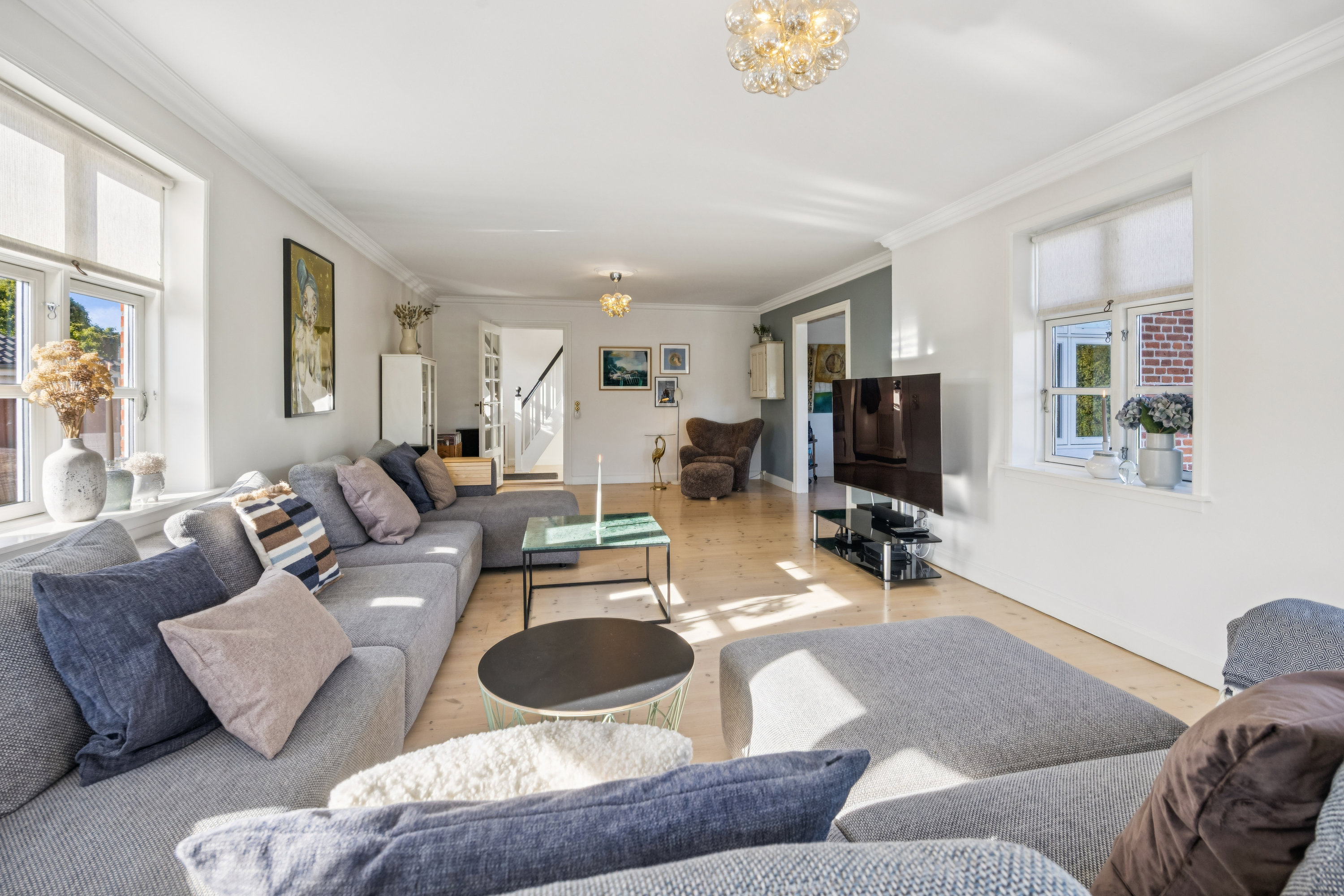 Miniaturebillede 2: stue. Billede af Grønningen 5, 9310 Vodskov