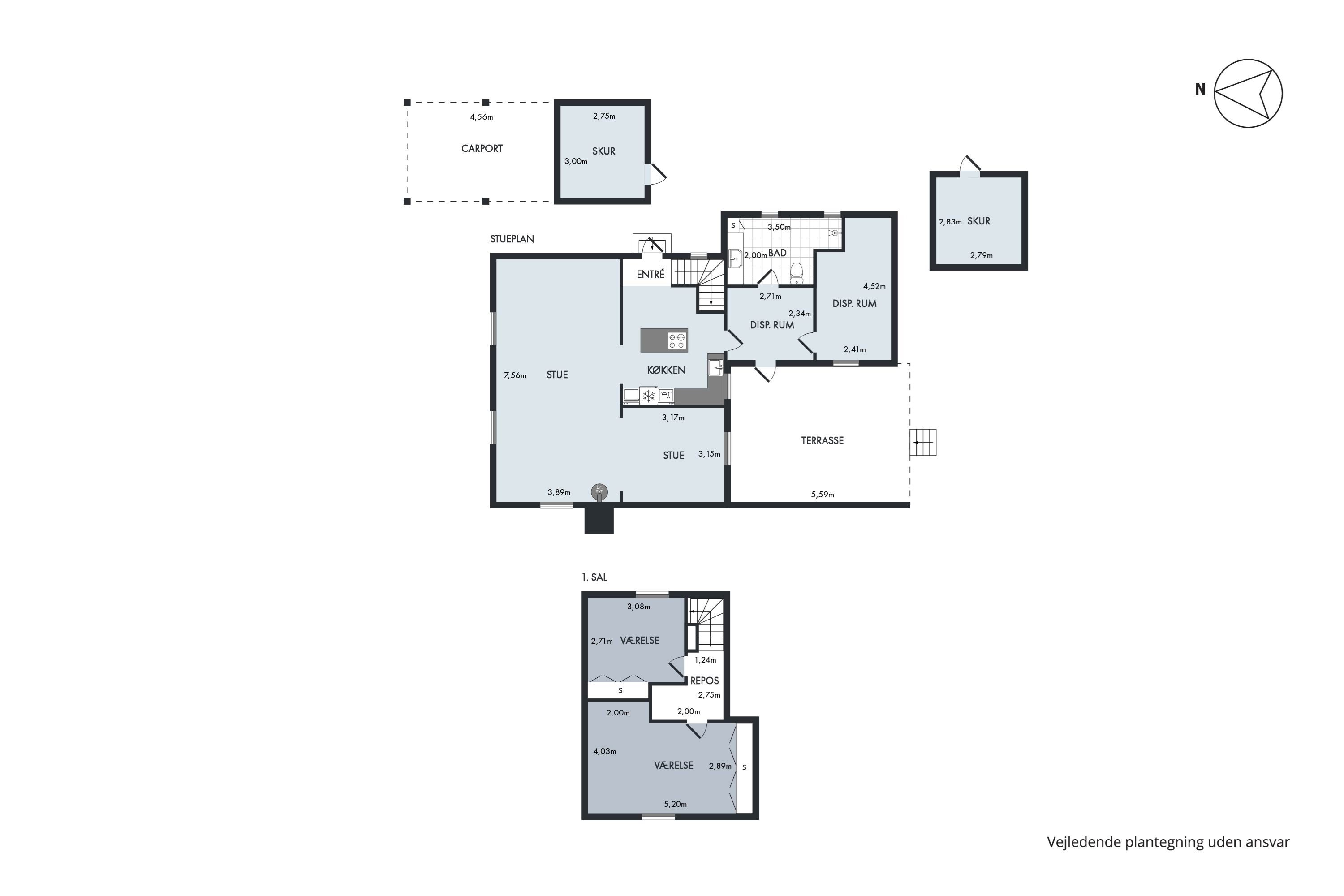 Plantegninger billede af Toftekrogen 25, Ø Hæsinge, 5600 Faaborg