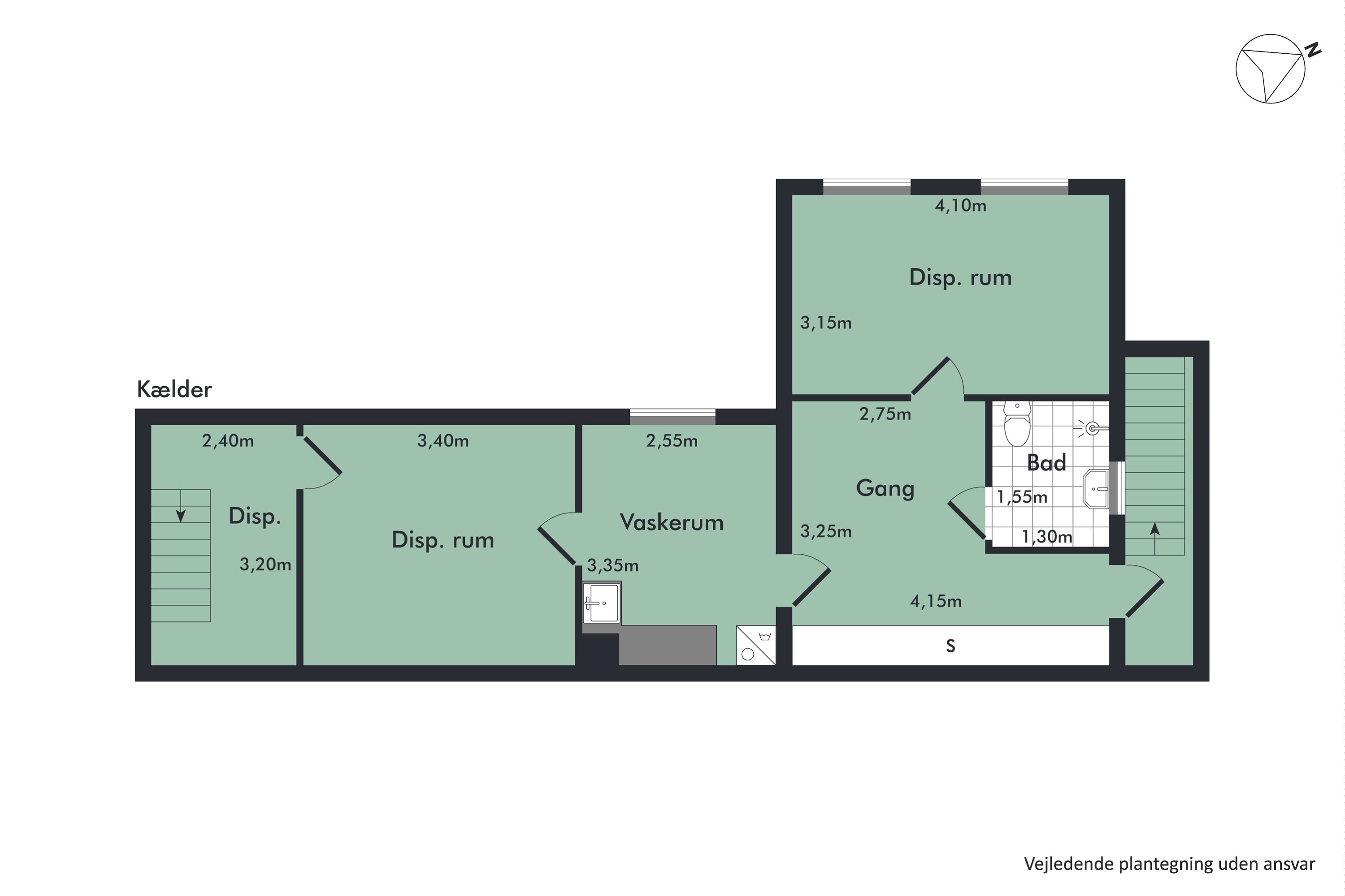 Plantegninger billede af Højbovej 13, Gug, 9210 Aalborg SØ