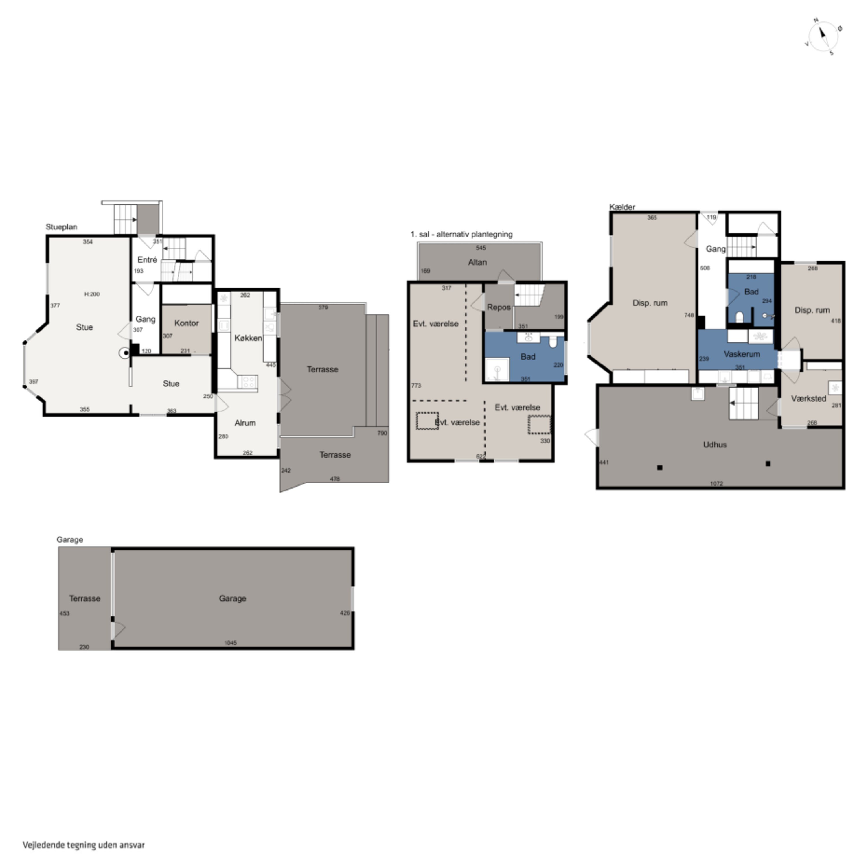 Plantegninger billede af Bernstorffsvej 23, 8260 Viby J