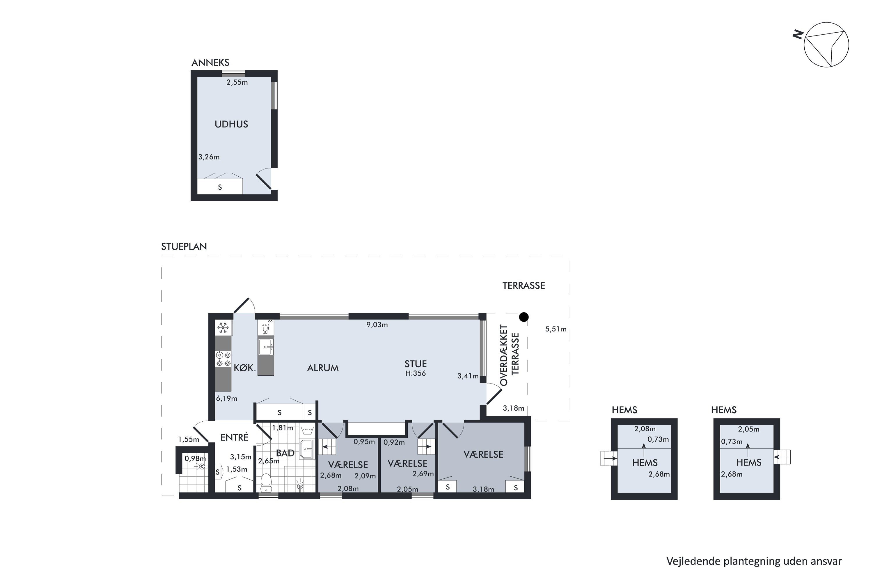 Plantegninger billede af Begtrupvig Strandvej 15A, Begtrup Vig, 8420 Knebel