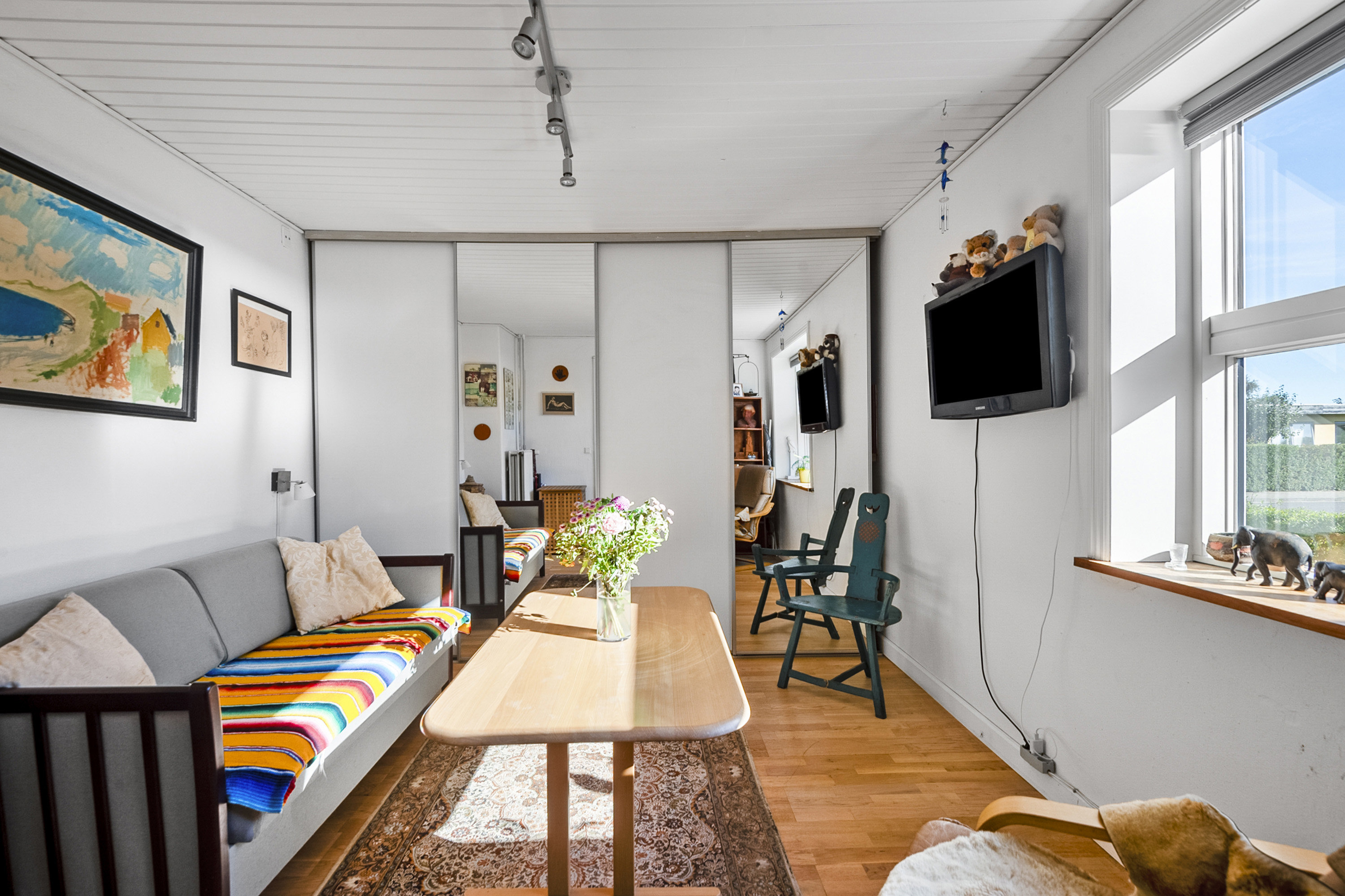 Fremhævet stue billede i fuldskærmstilstand. Billede af Granly Alle 21, 6710 Esbjerg V