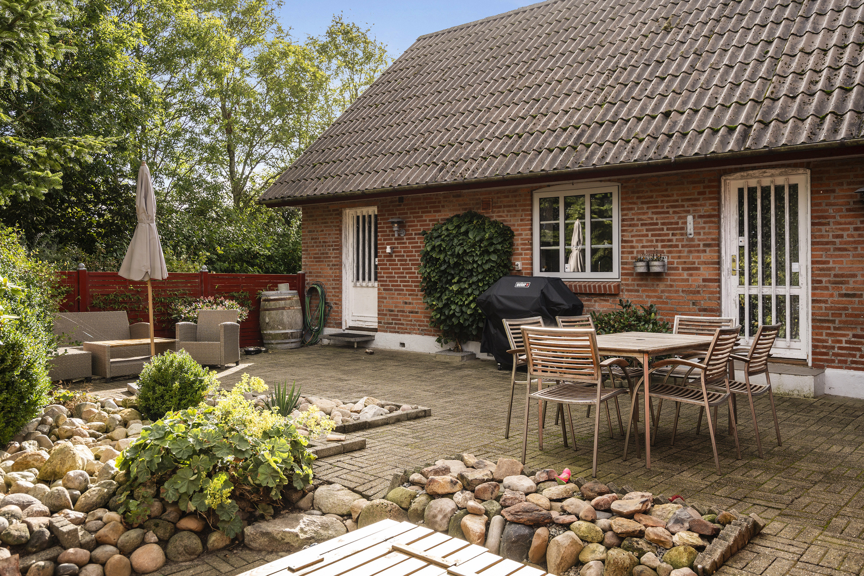 Miniaturebillede 1: ejendommen. Billede af Neder Hallumvej 91, Kvong, 6800 Varde