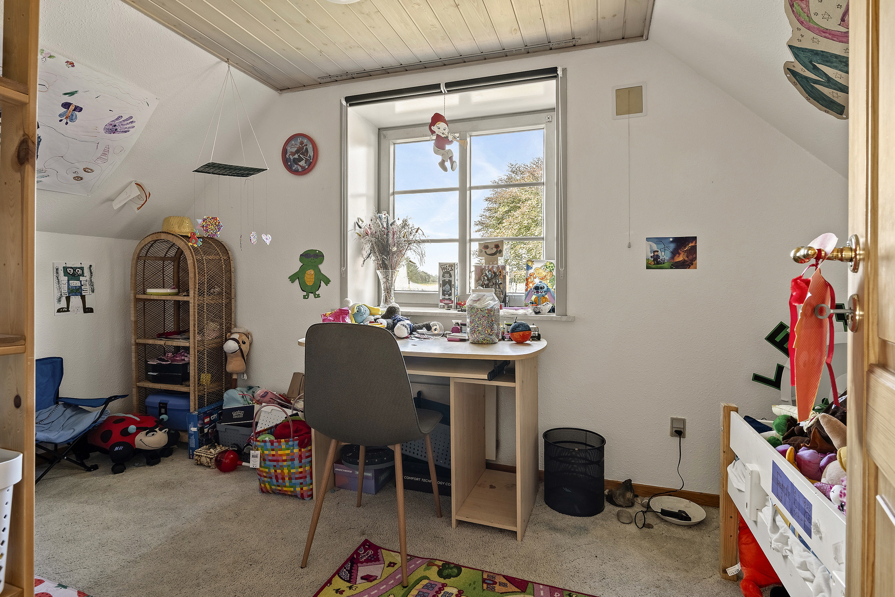 Fremhævet værelse billede i fuldskærmstilstand. Billede af Neder Hallumvej 91, Kvong, 6800 Varde