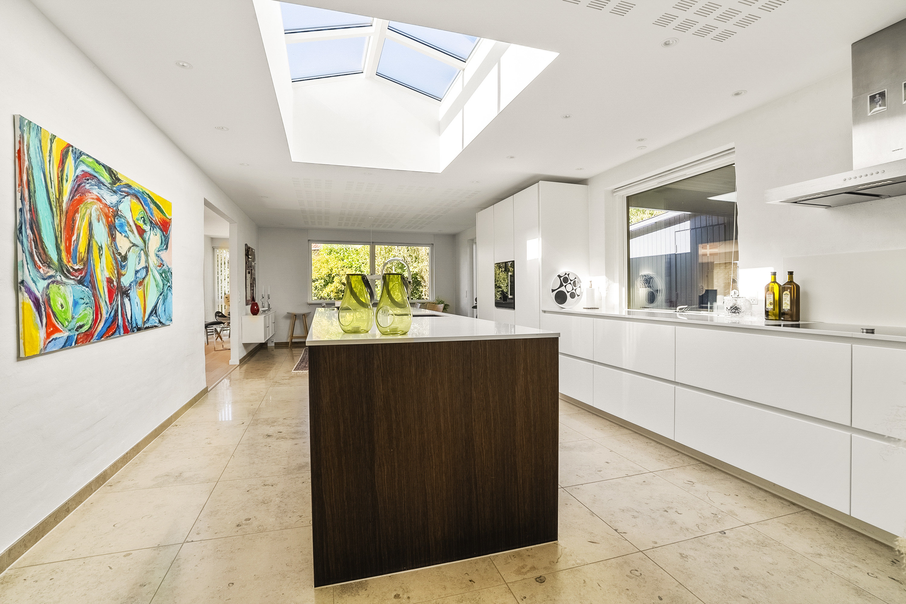 Fremhævet køkken billede i fuldskærmstilstand. Billede af Strandvænget 2, Stensballe, 8700 Horsens