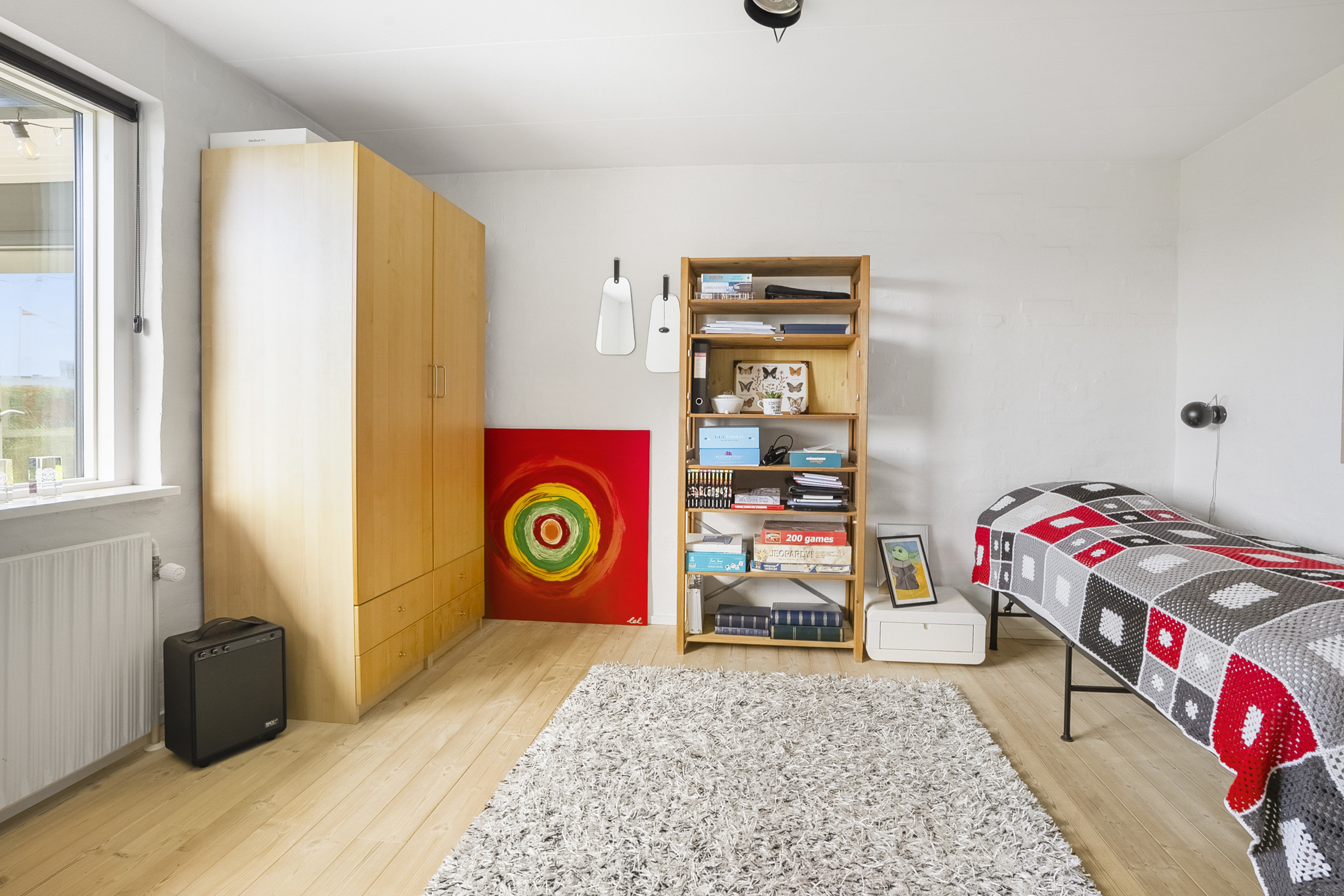 Fremhævet soveværelse billede i fuldskærmstilstand. Billede af Strandvænget 2, Stensballe, 8700 Horsens