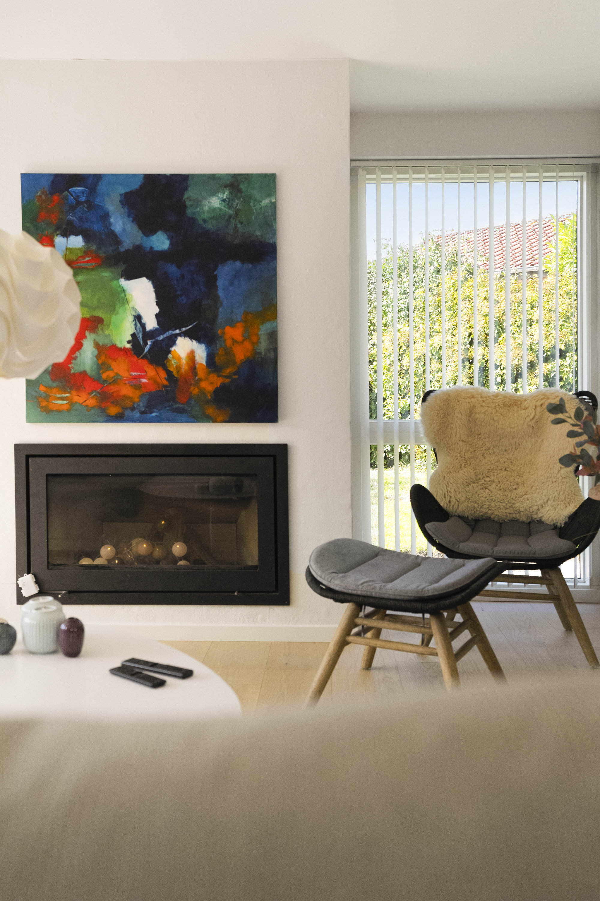 Fremhævet stue billede i fuldskærmstilstand. Billede af Strandvænget 2, Stensballe, 8700 Horsens