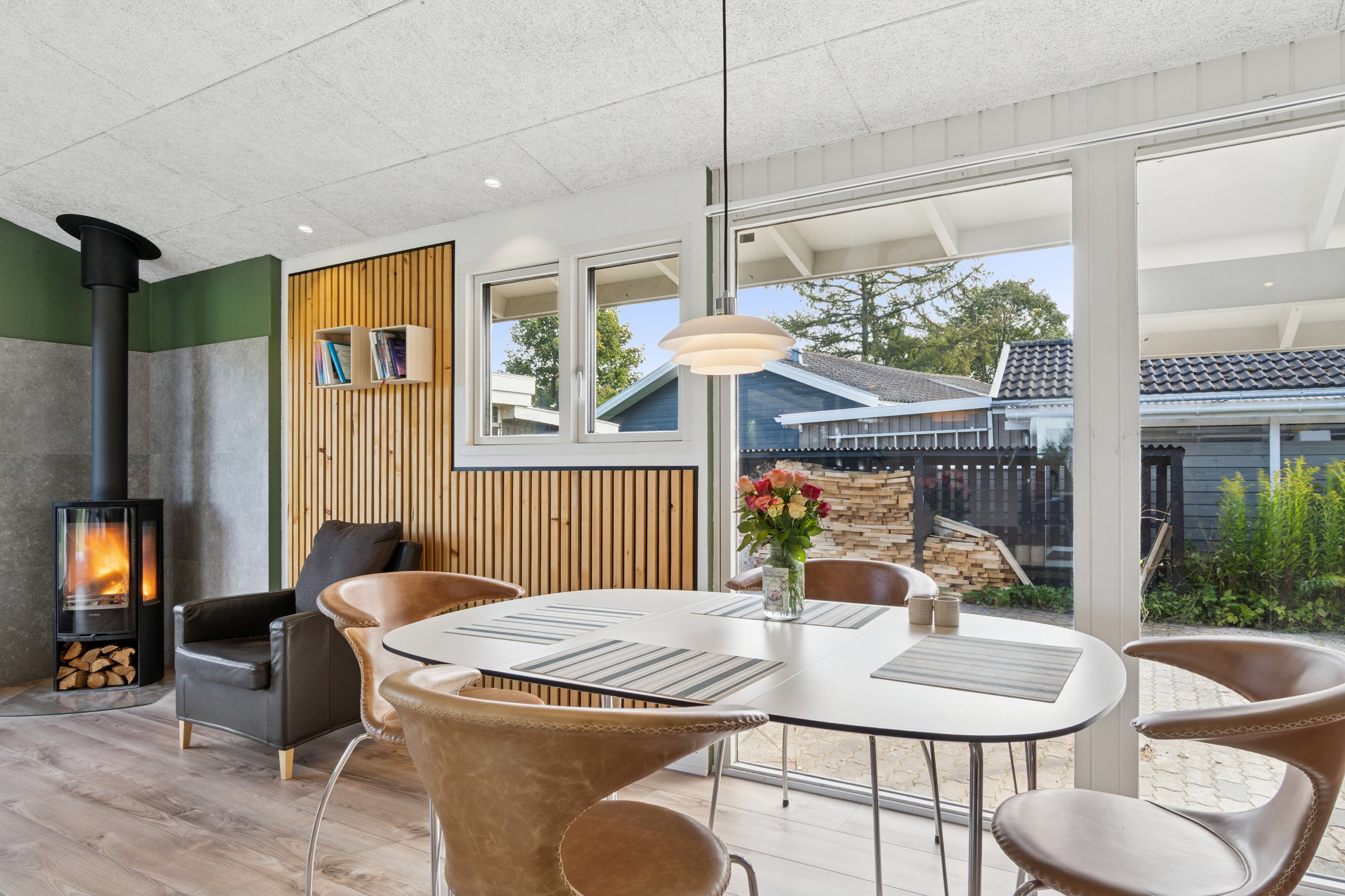 Fremhævet spisestue billede i fuldskærmstilstand. Billede af Brunskærvej 8, Kyndeløse, 4070 Kirke Hyllinge