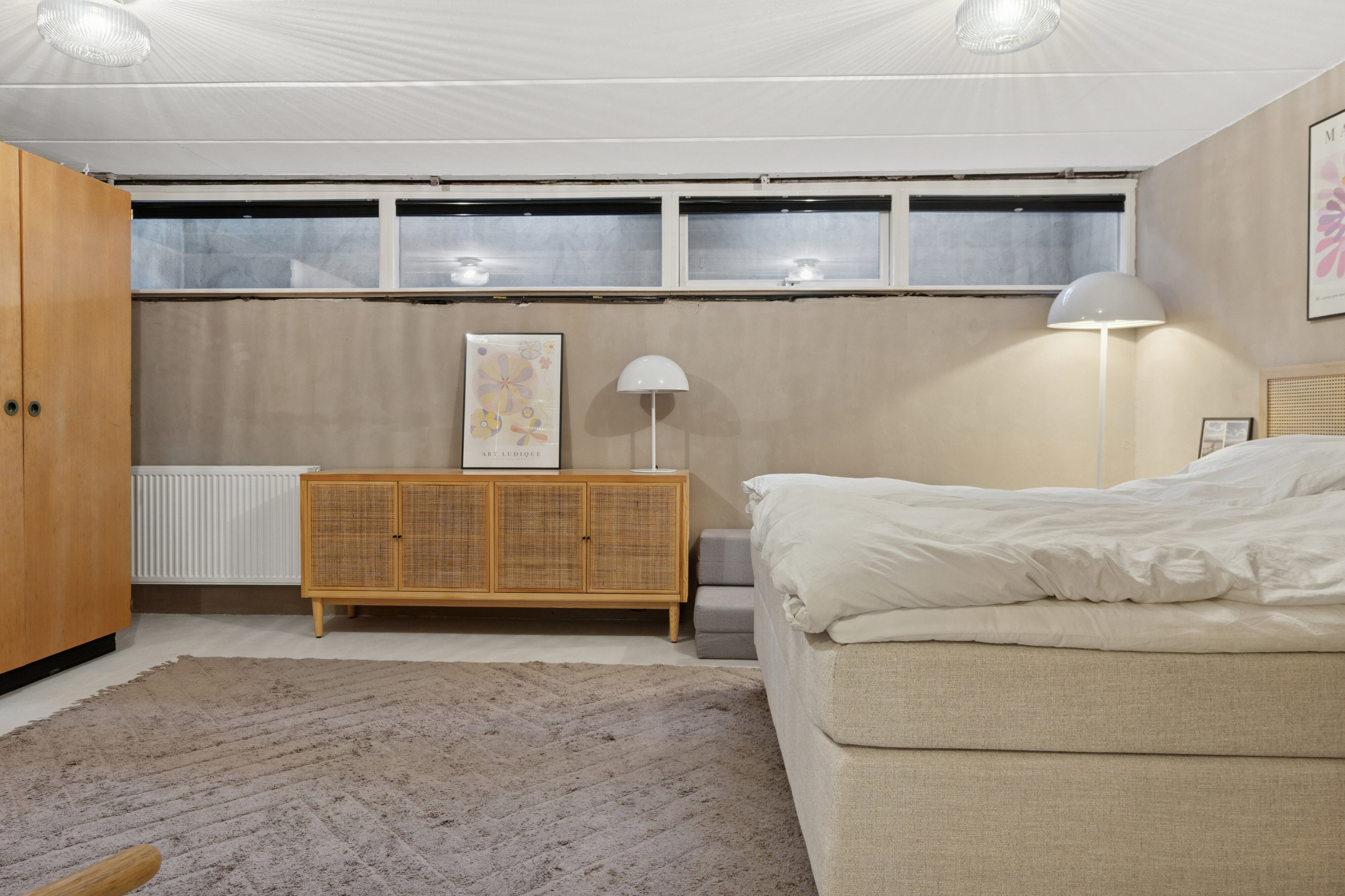 Fremhævet soveværelse billede i fuldskærmstilstand. Billede af Tjørnehusene 20, 2600 Glostrup