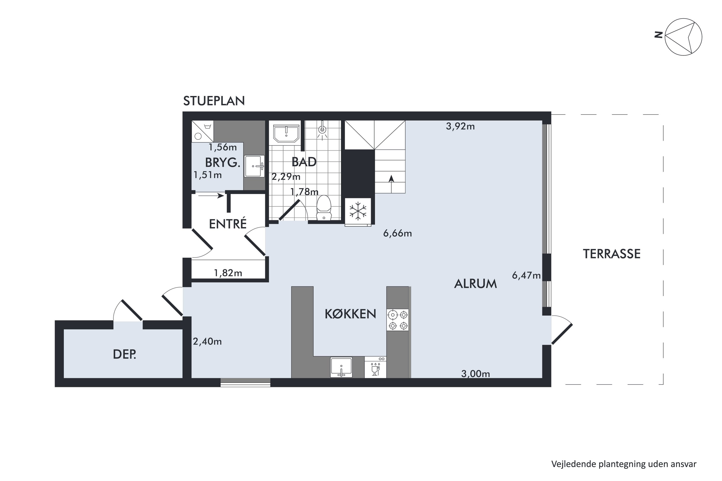Plantegninger billede af Kongefolden 37, Skanderborg Bakker, 8660 Skanderborg