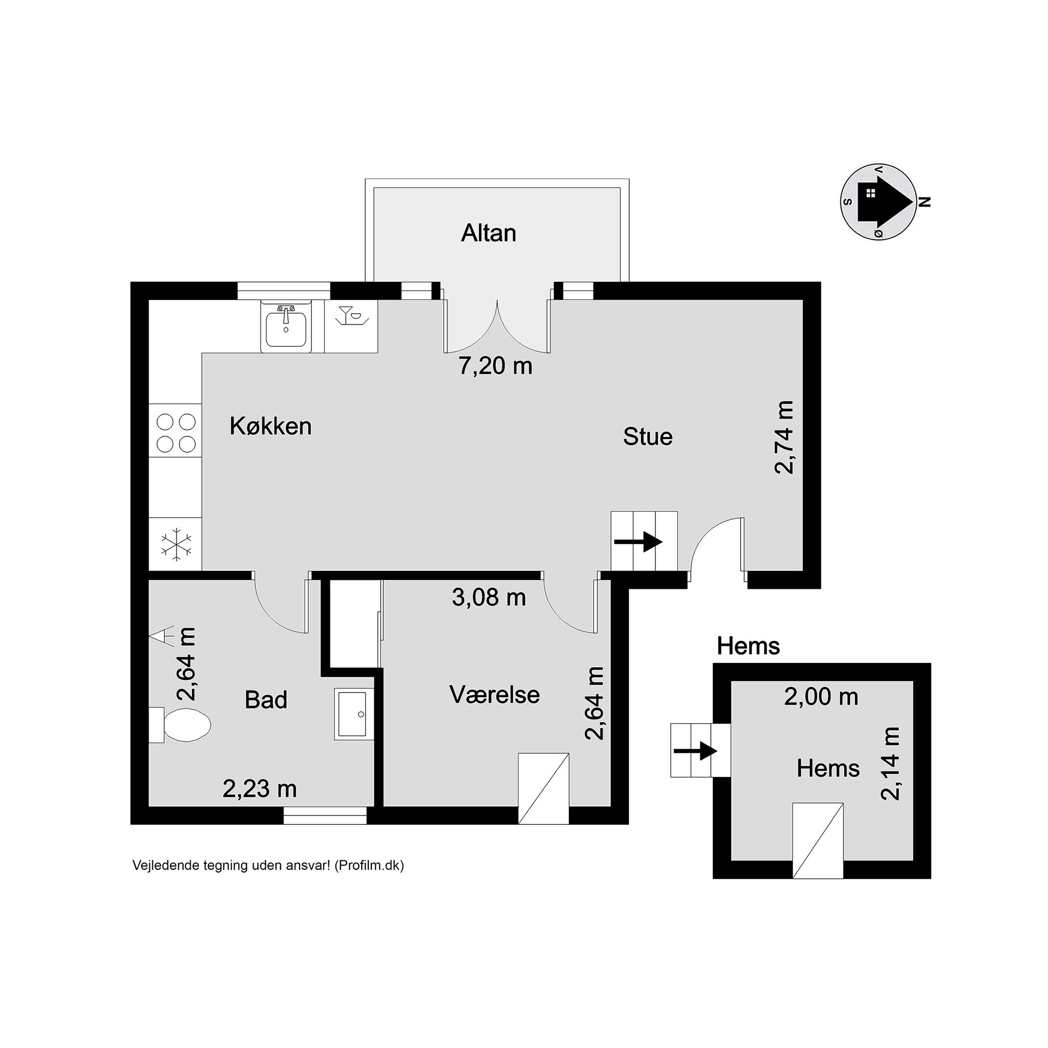 Plantegninger billede af Udsigten 22, 2., 6000 Kolding