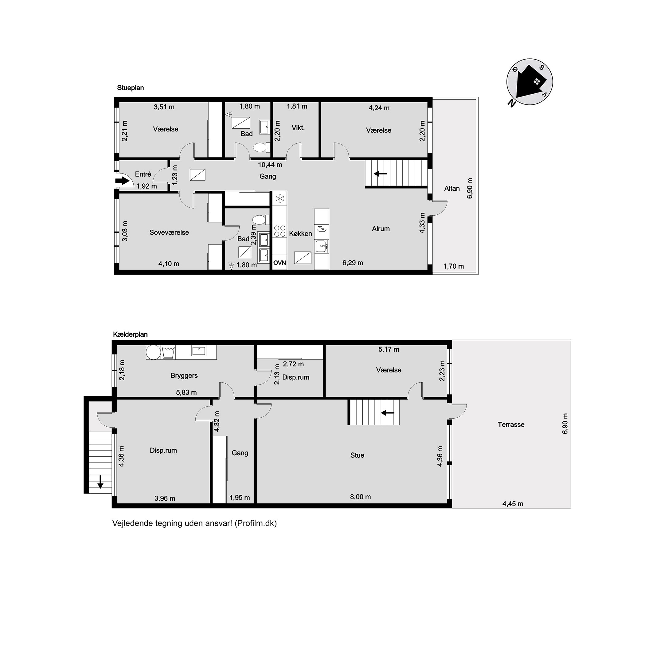 Plantegninger billede af Terrasseparken 19, Strandhuse, 6000 Kolding