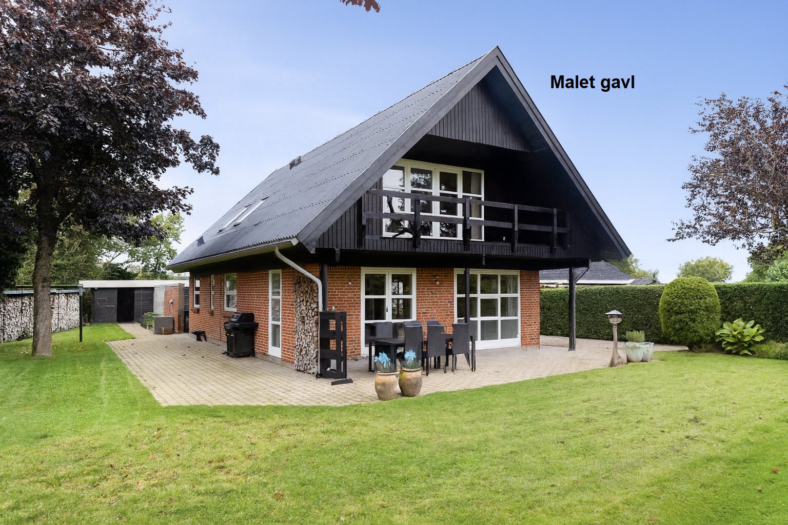 Fremhævet facade billede i fuldskærmstilstand. Billede af Slagterivej 54, 9300 Sæby