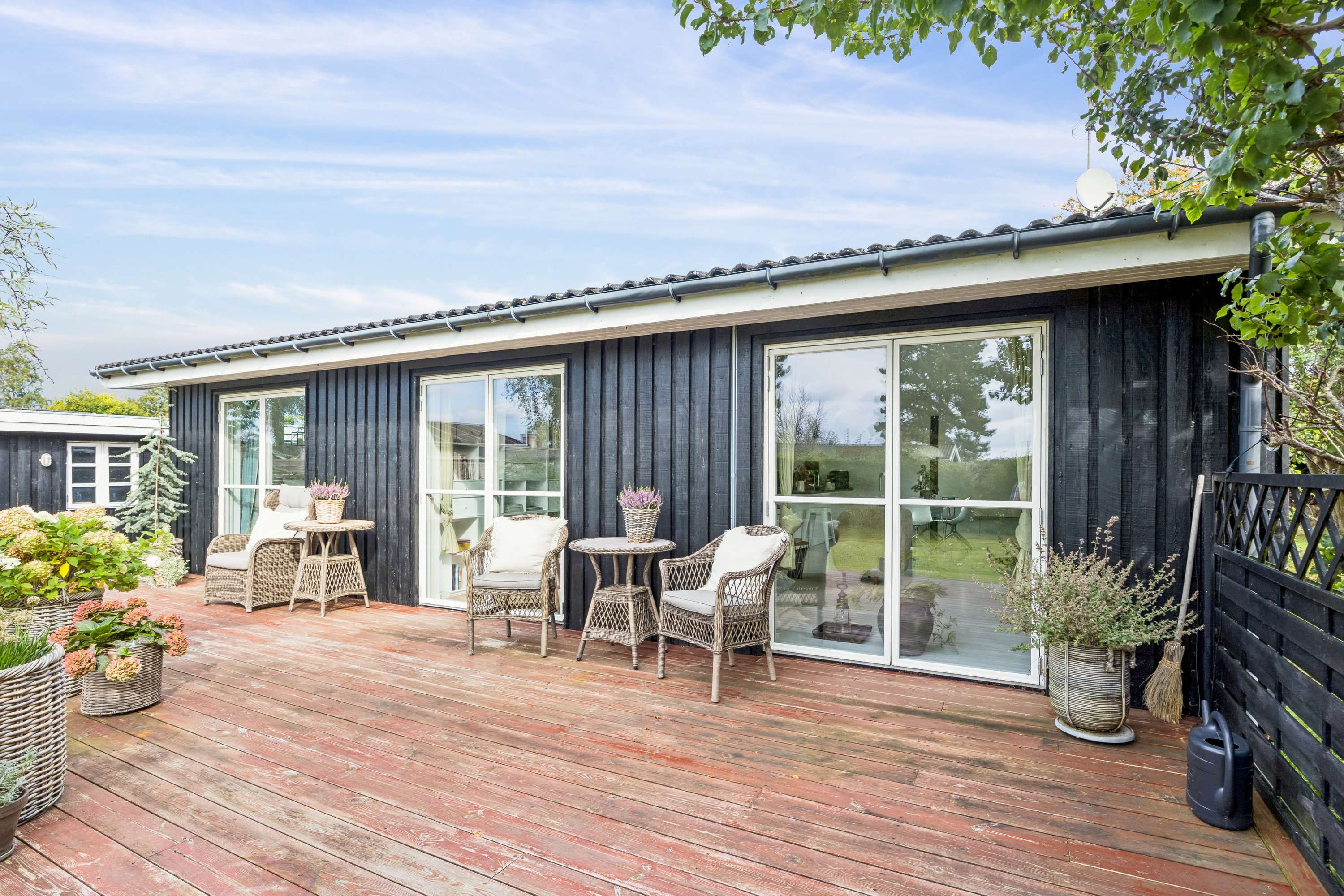 Fremhævet terrasse billede i fuldskærmstilstand. Billede af Skrænten 25, 4600 Køge