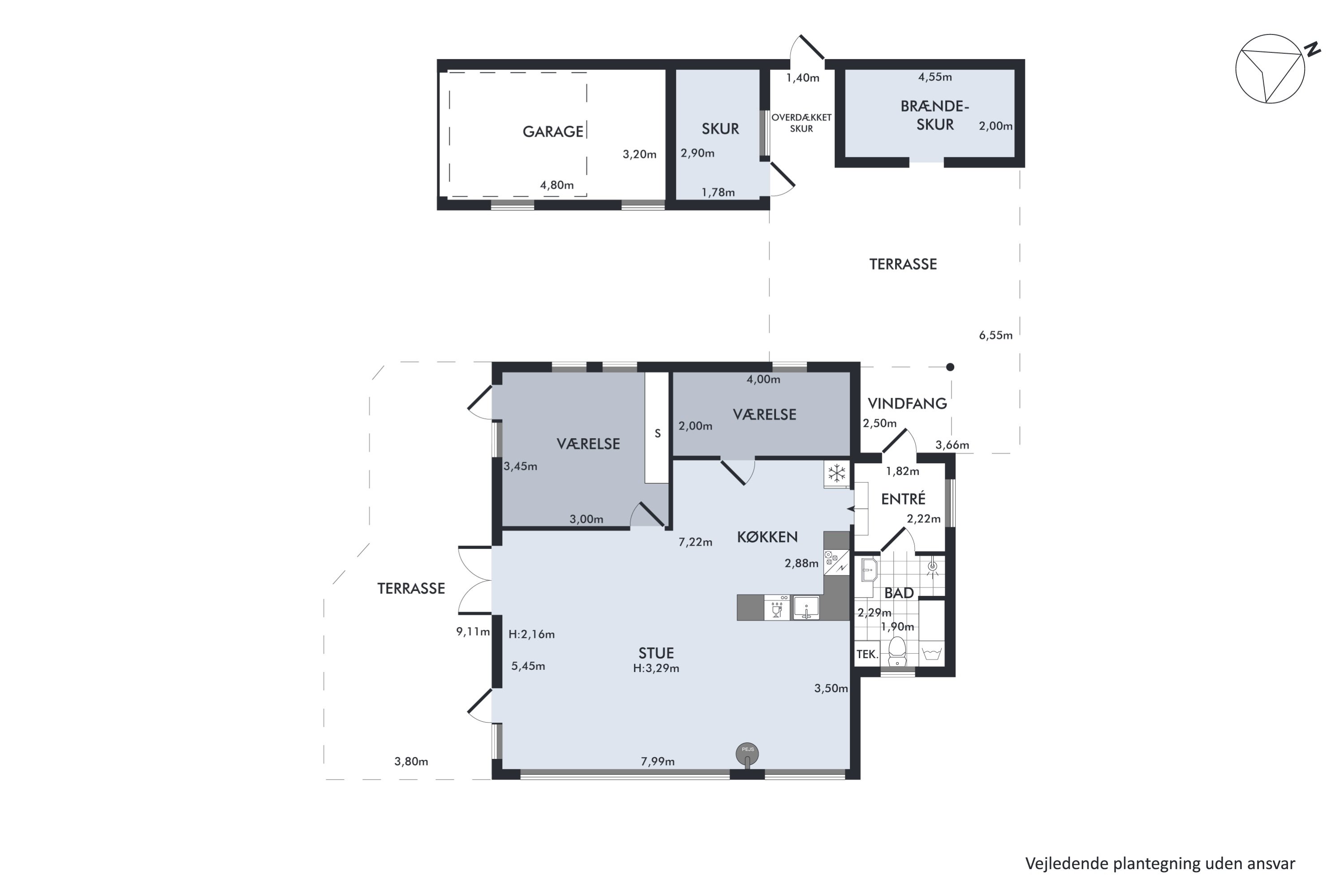 Plantegninger billede af Skrænten 25, 4600 Køge