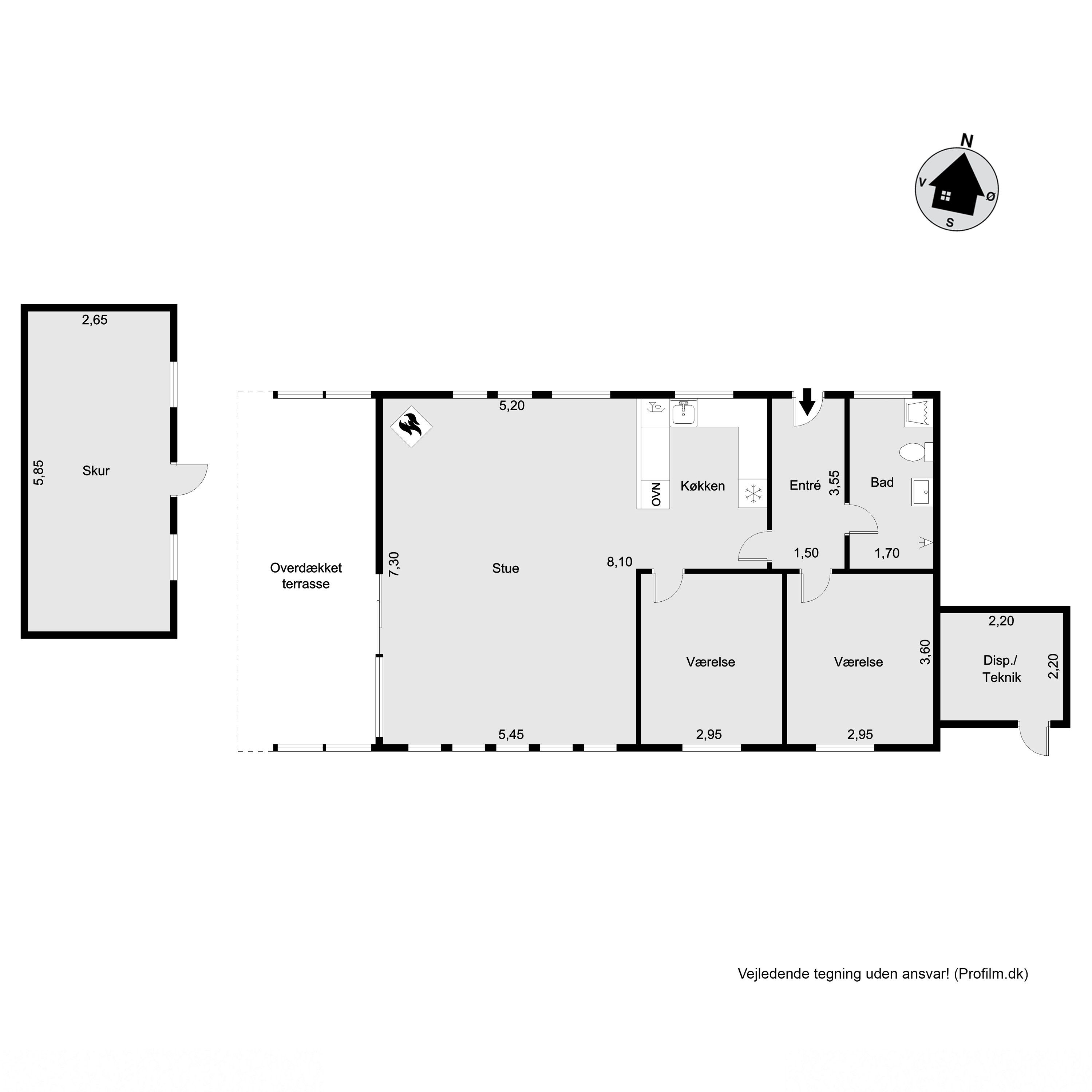 Plantegninger billede af Langs Hegnet 14, 3310 Ølsted