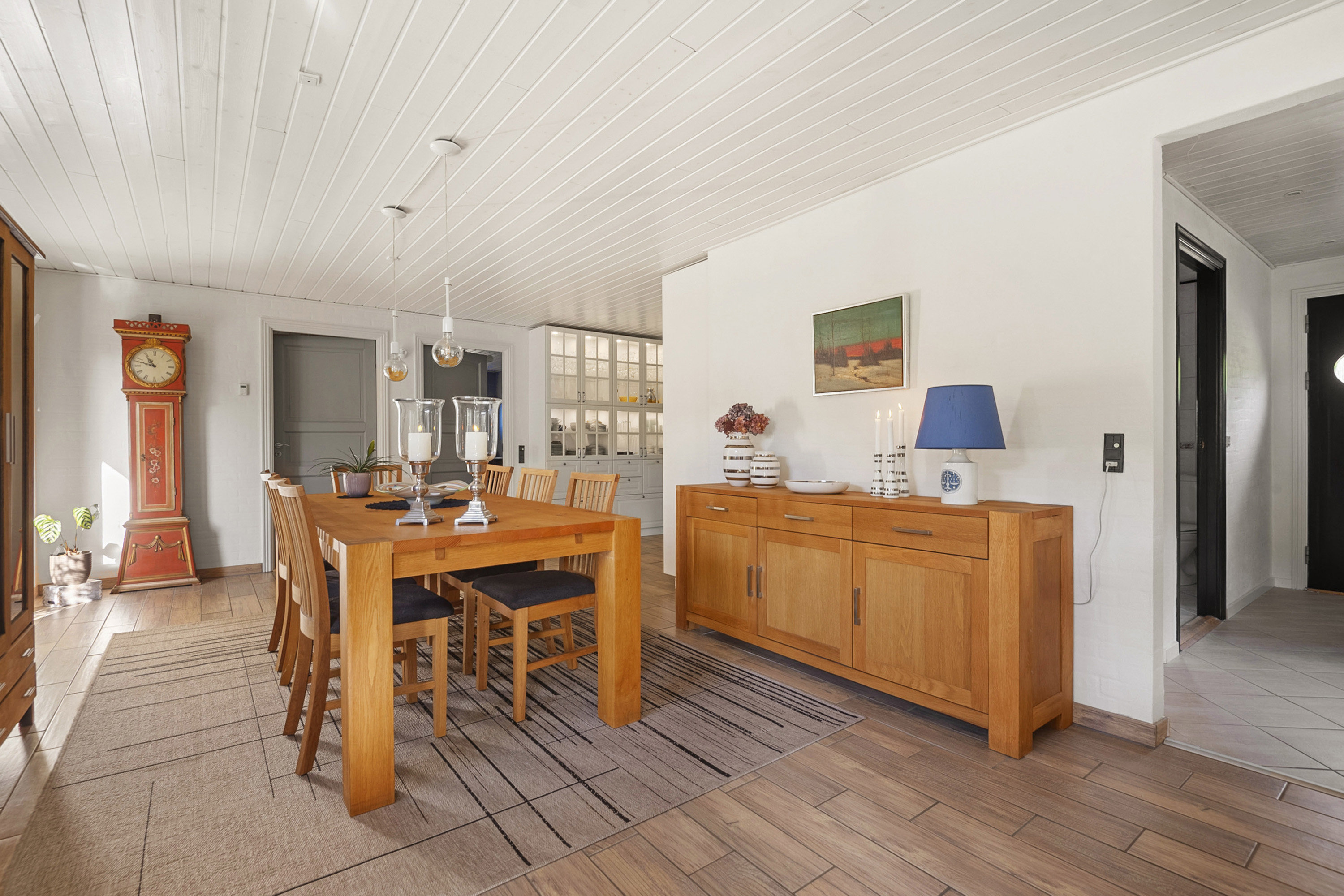 Fremhævet spisestue billede i fuldskærmstilstand. Billede af Nørremarksvej 300, 6800 Varde