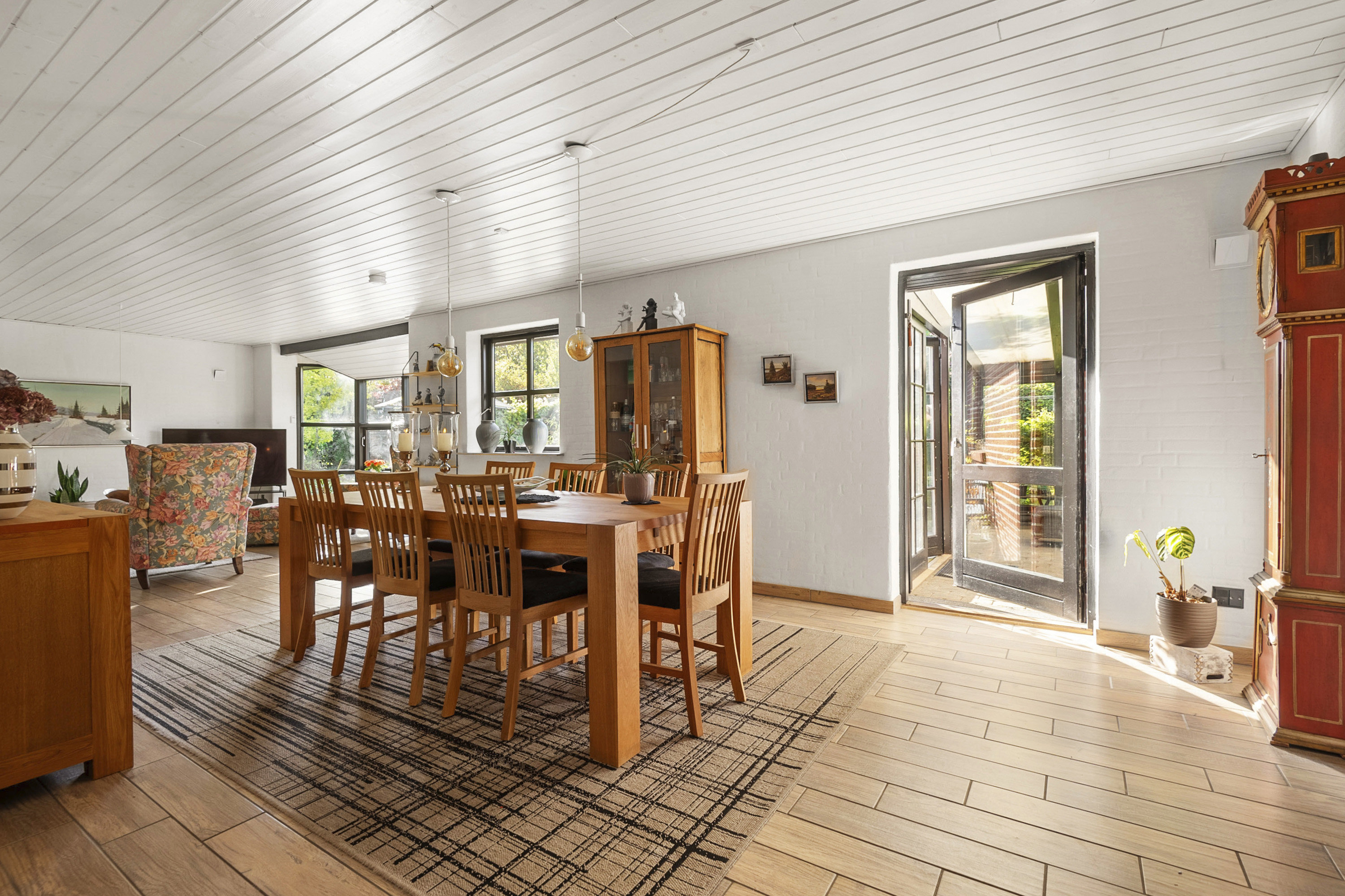 Fremhævet spisestue billede i fuldskærmstilstand. Billede af Nørremarksvej 300, 6800 Varde