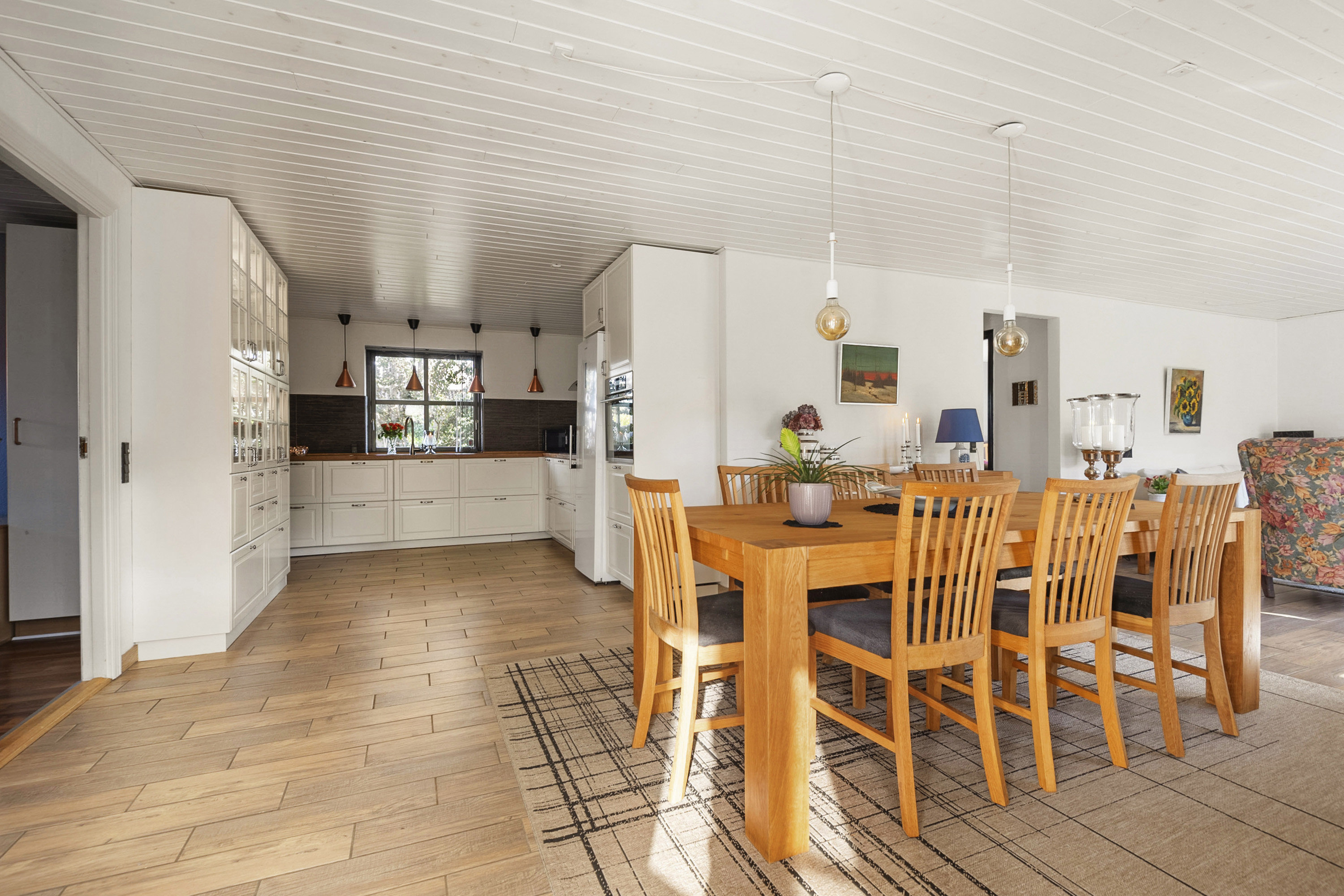 Fremhævet spisestue billede i fuldskærmstilstand. Billede af Nørremarksvej 300, 6800 Varde