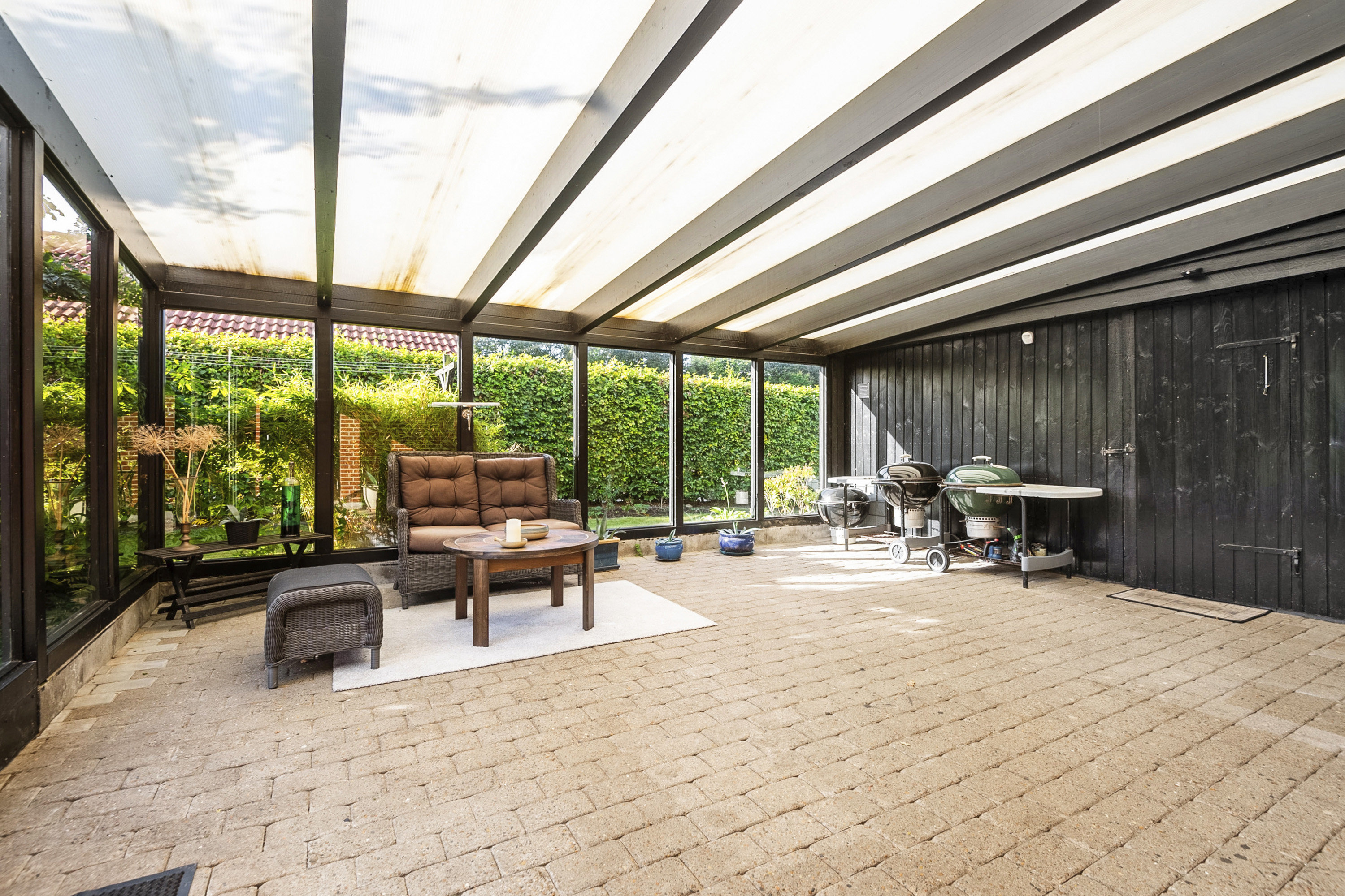 Fremhævet udestue billede i fuldskærmstilstand. Billede af Nørremarksvej 300, 6800 Varde