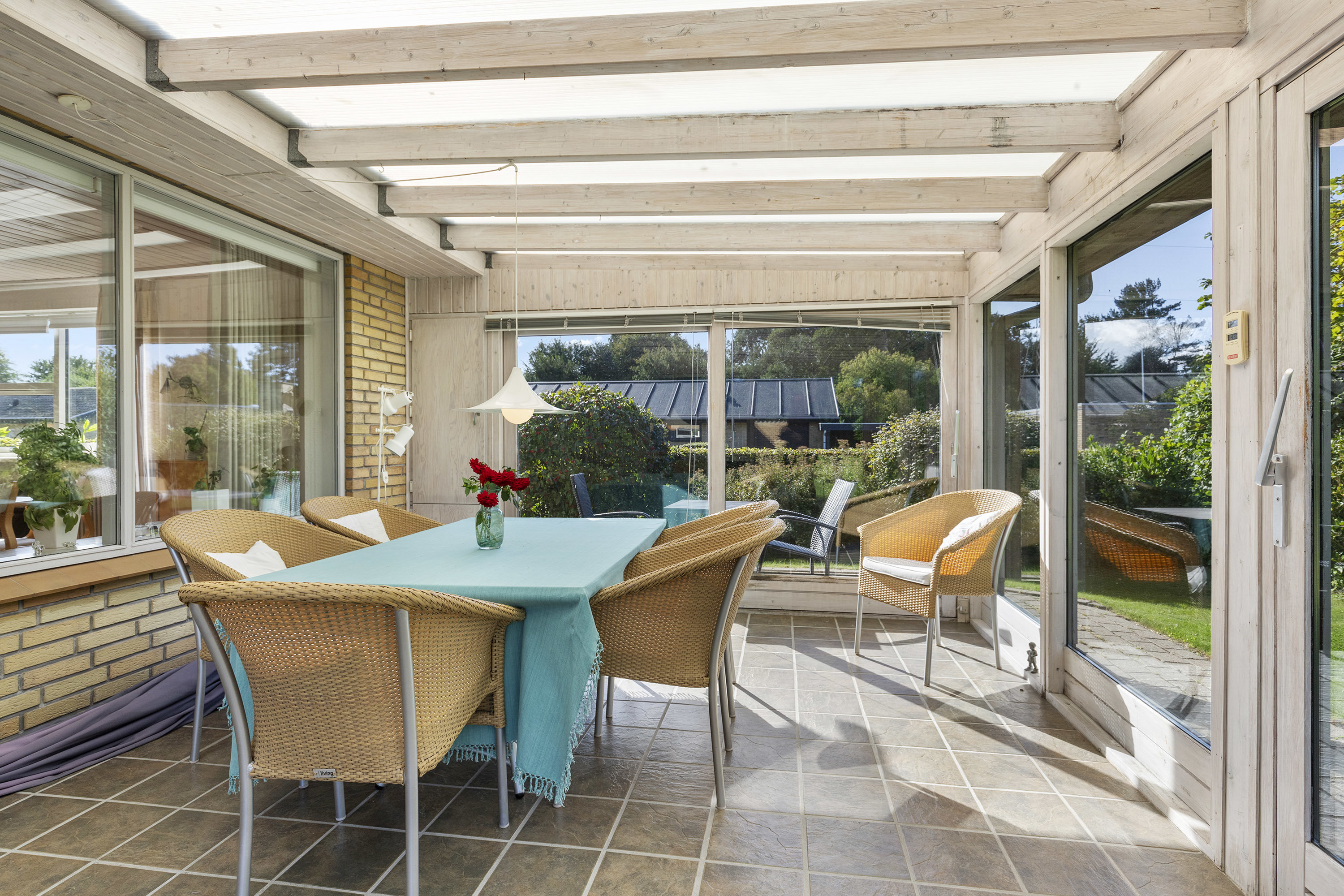 Fremhævet udestue billede i fuldskærmstilstand. Billede af Søndermarken 3, 9760 Vrå